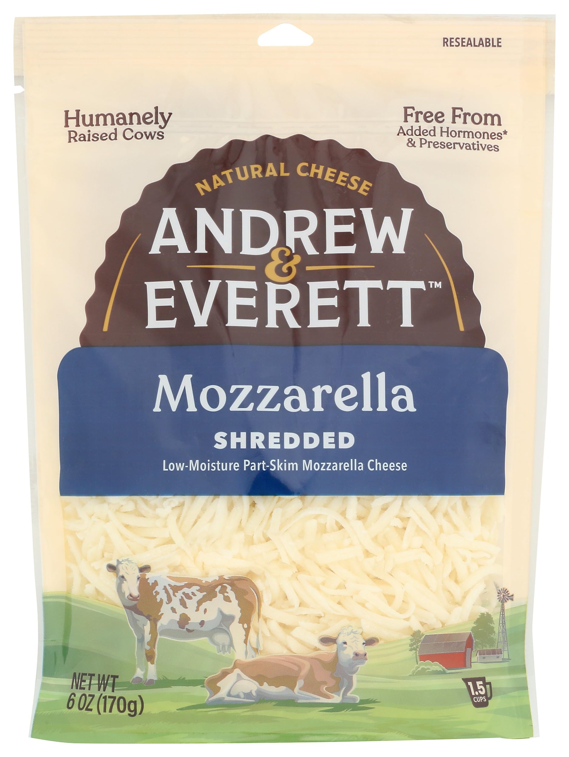 Mozzarella Shred, 6 Ounce