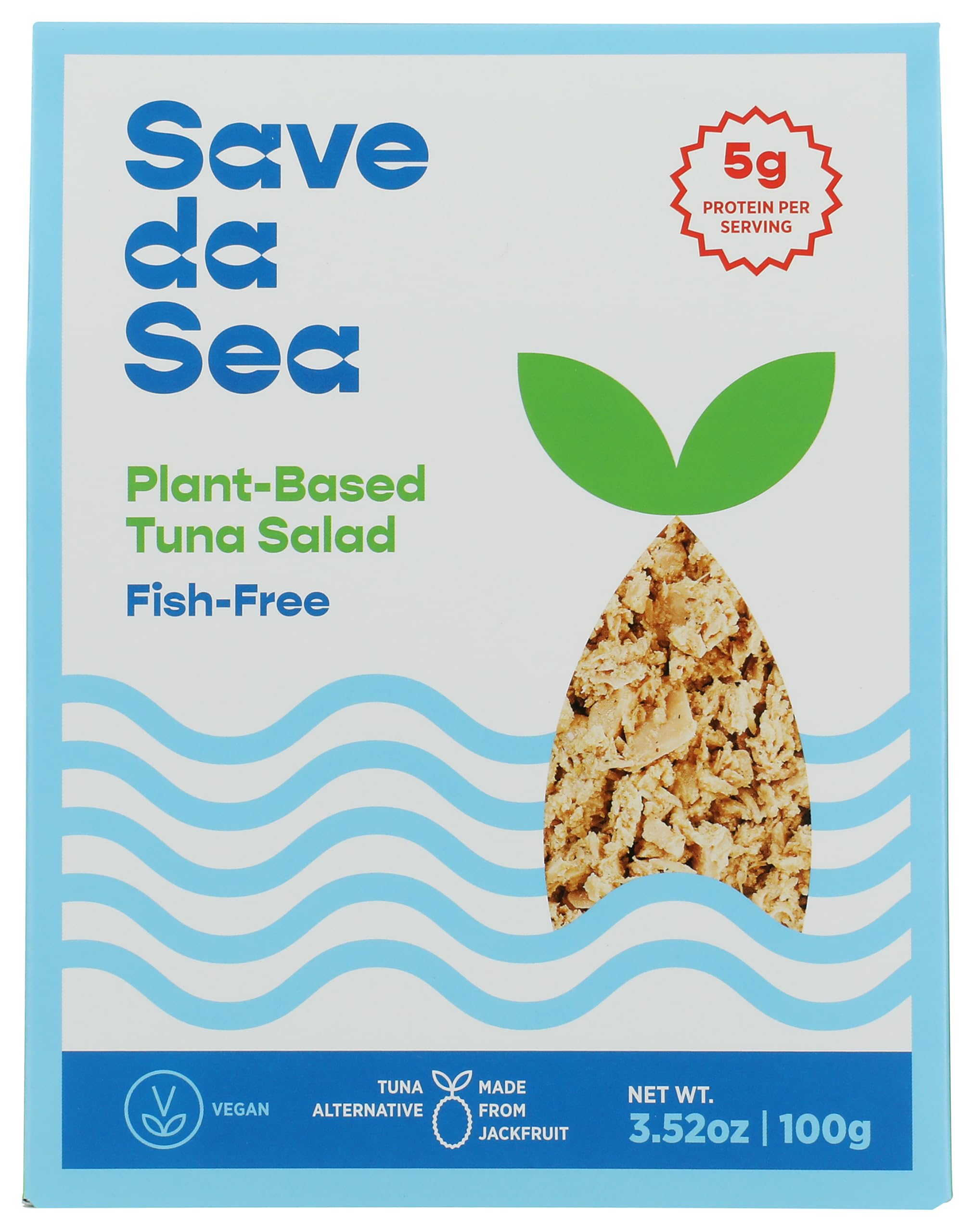 Save Da Sea Foods Plant Based Tuna Salad, 3.52 OZ