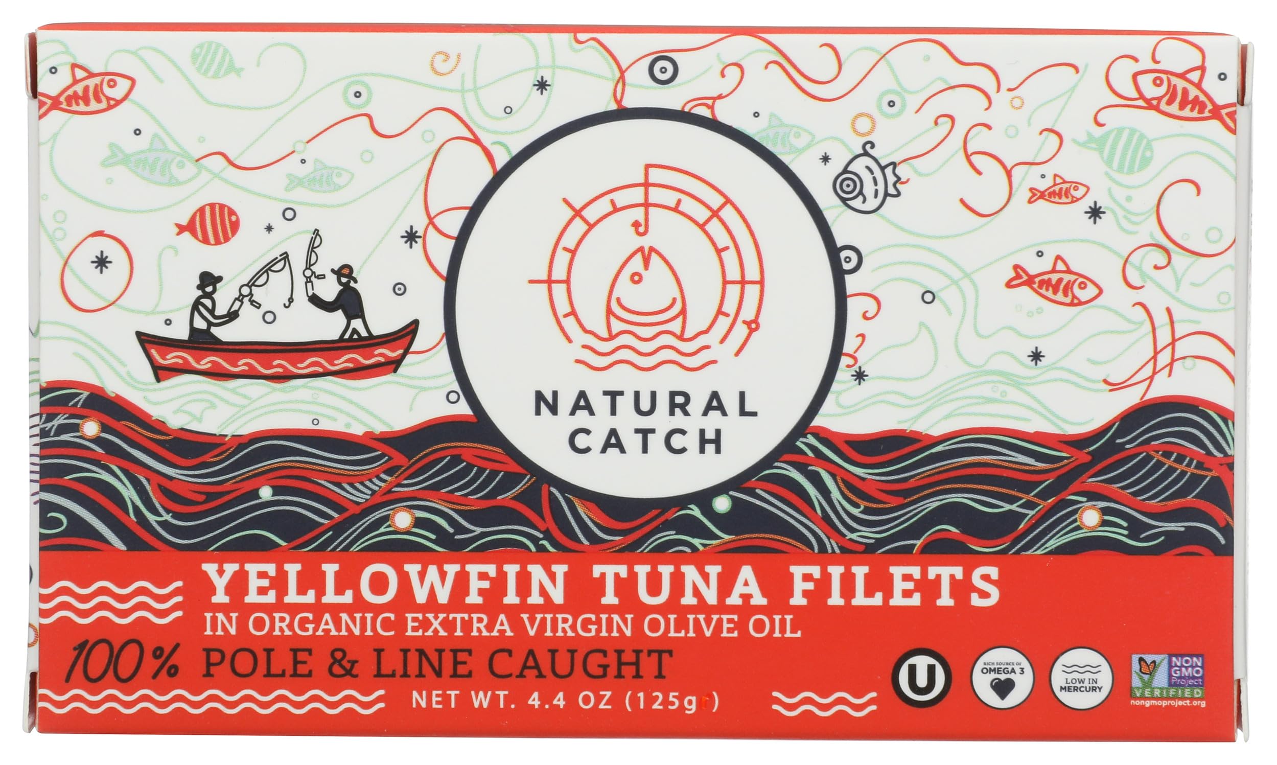 Filets Tuna Yellowfin In Evoo, 4.4 Ounce