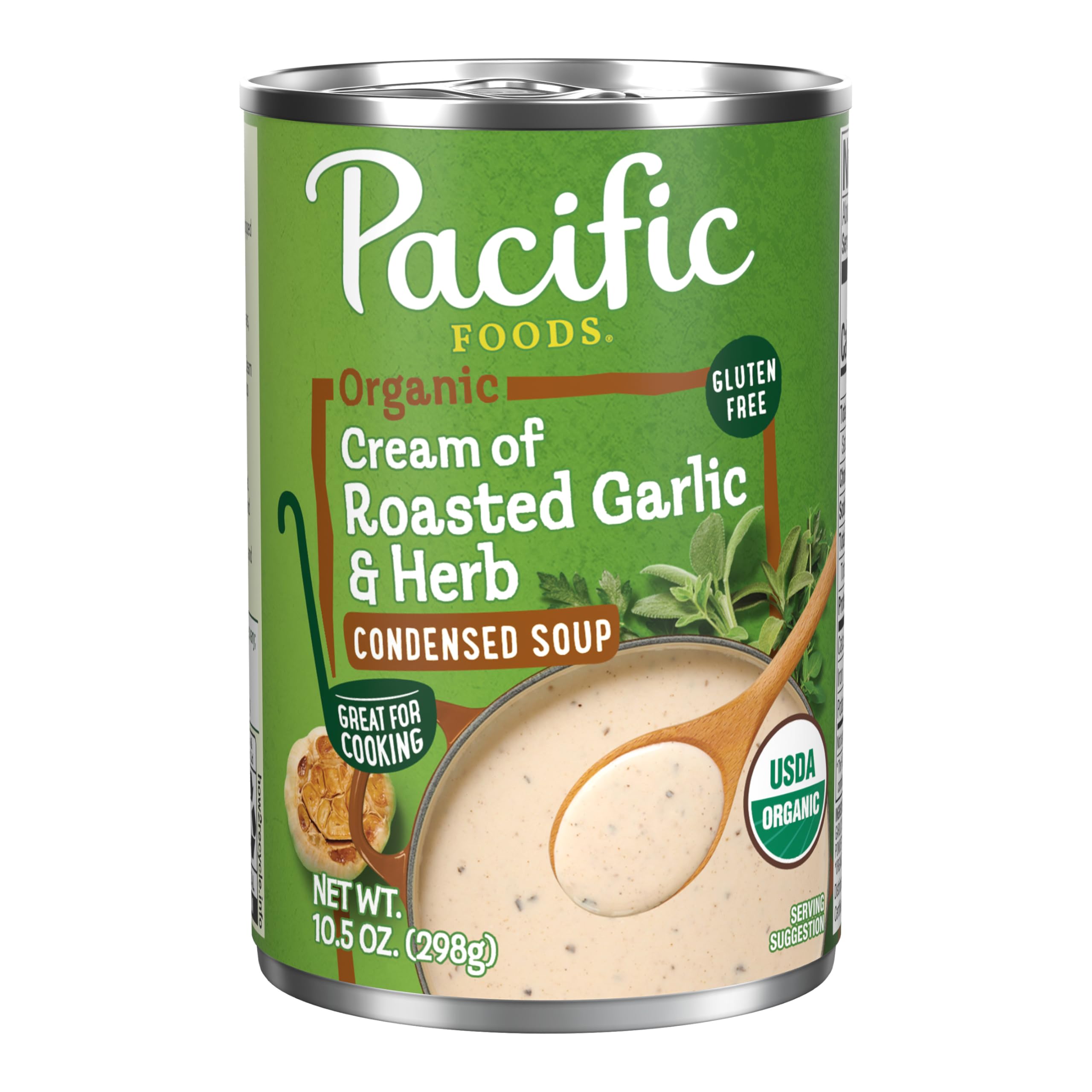 Pacific Foods Organic Cream of Roasted Garlic & Herb Condensed Soup, 10.5 OZ