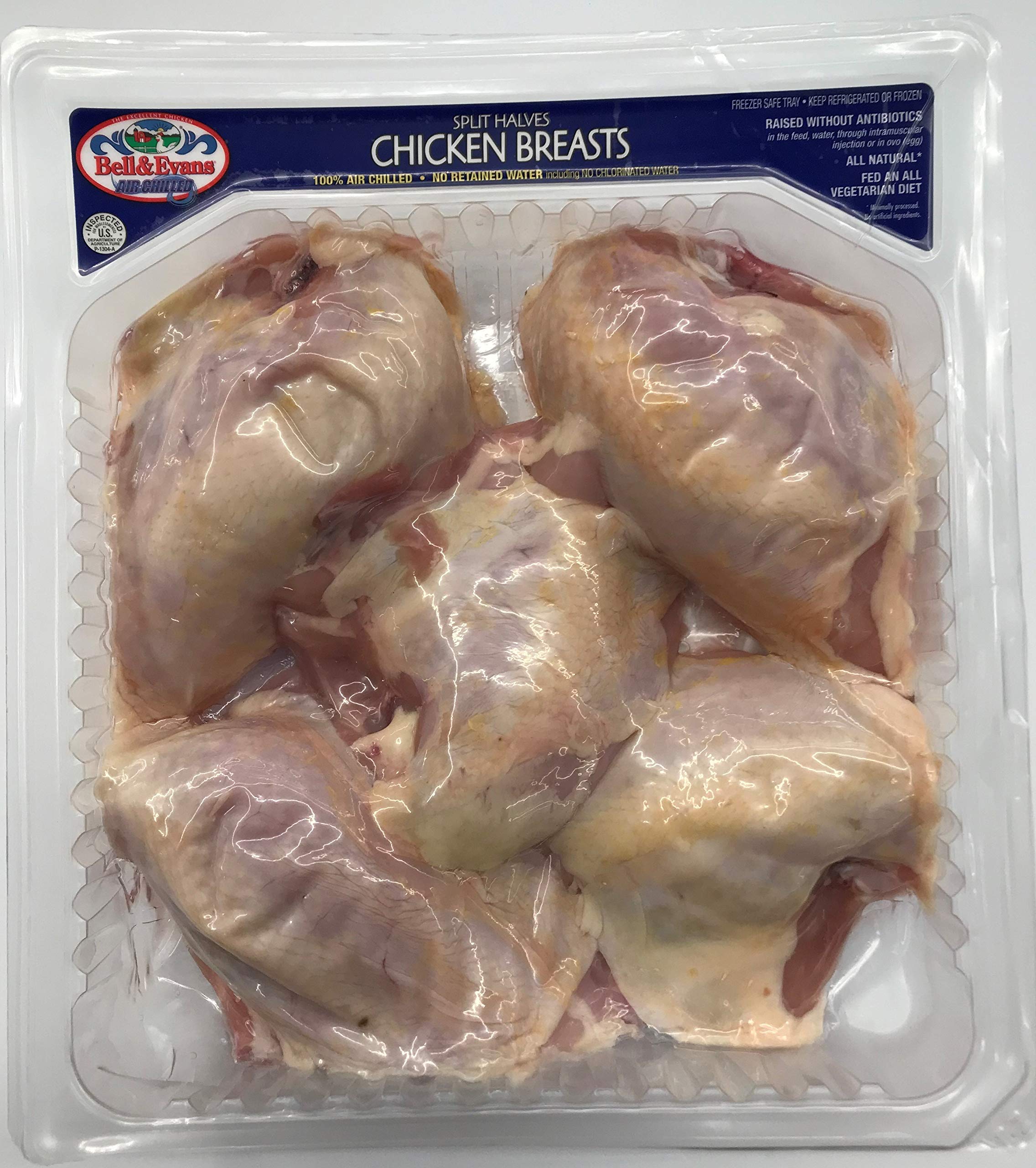 Bell & Evans Bone In Split Chicken Breast