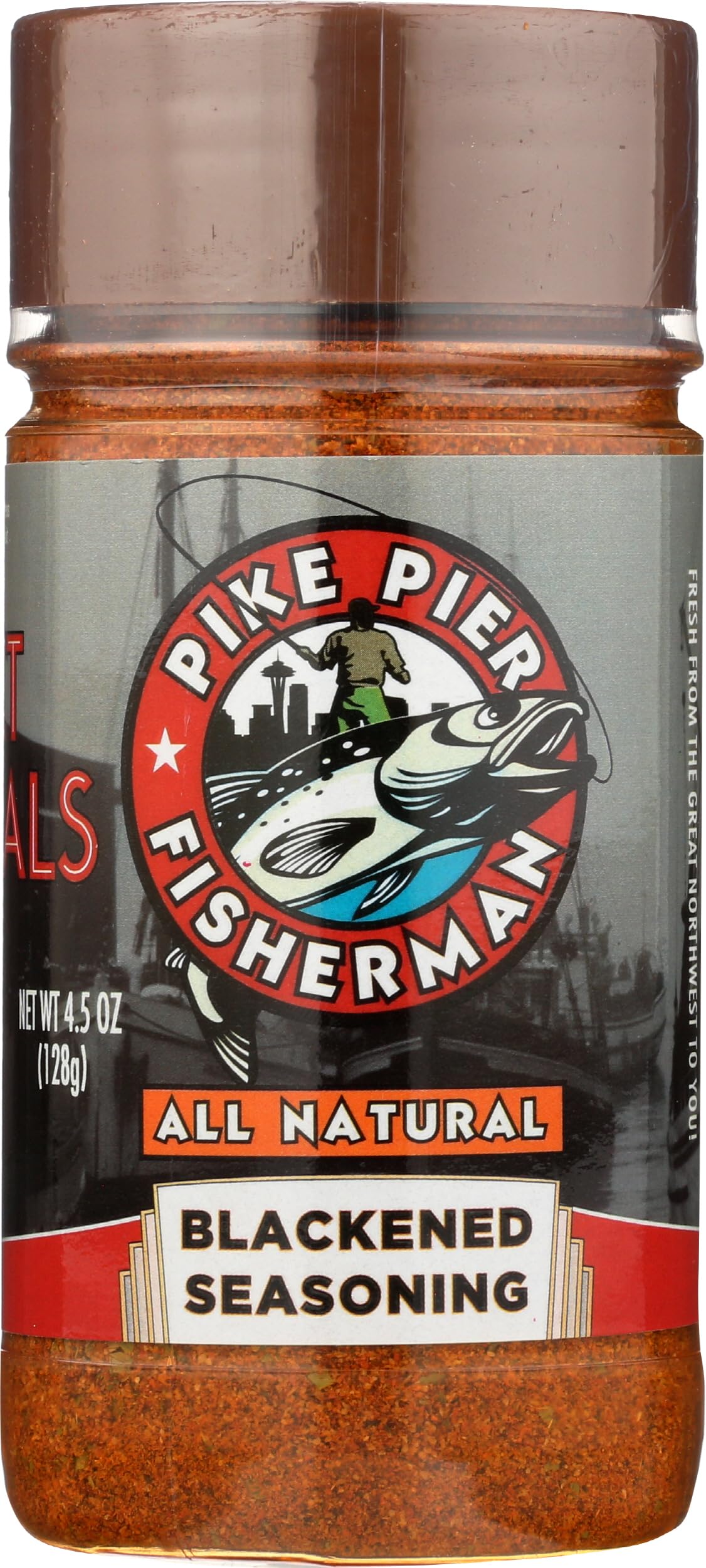 PIKE PIER FISHERMAN Blackened Seasoning (4.5 oz.)