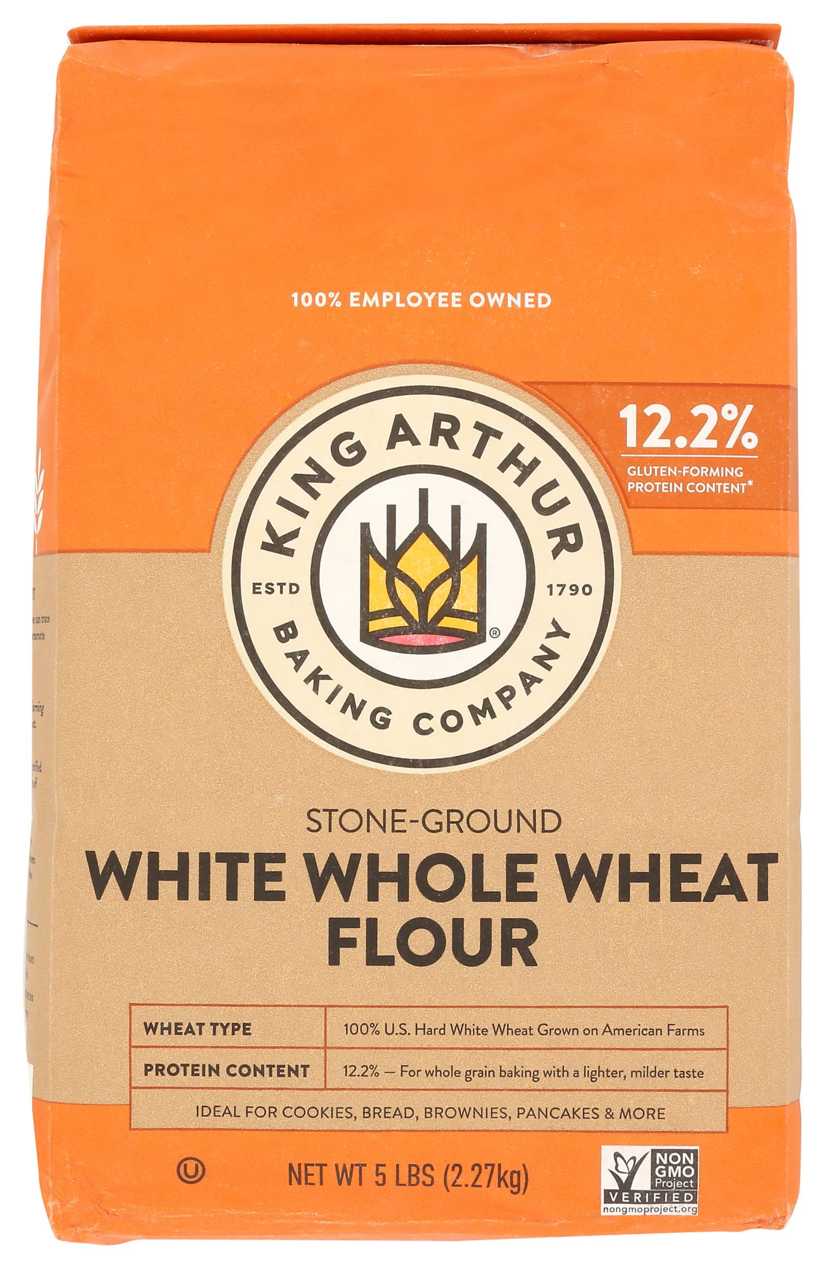 Flour Whole Wheat White, 80 Ounce
