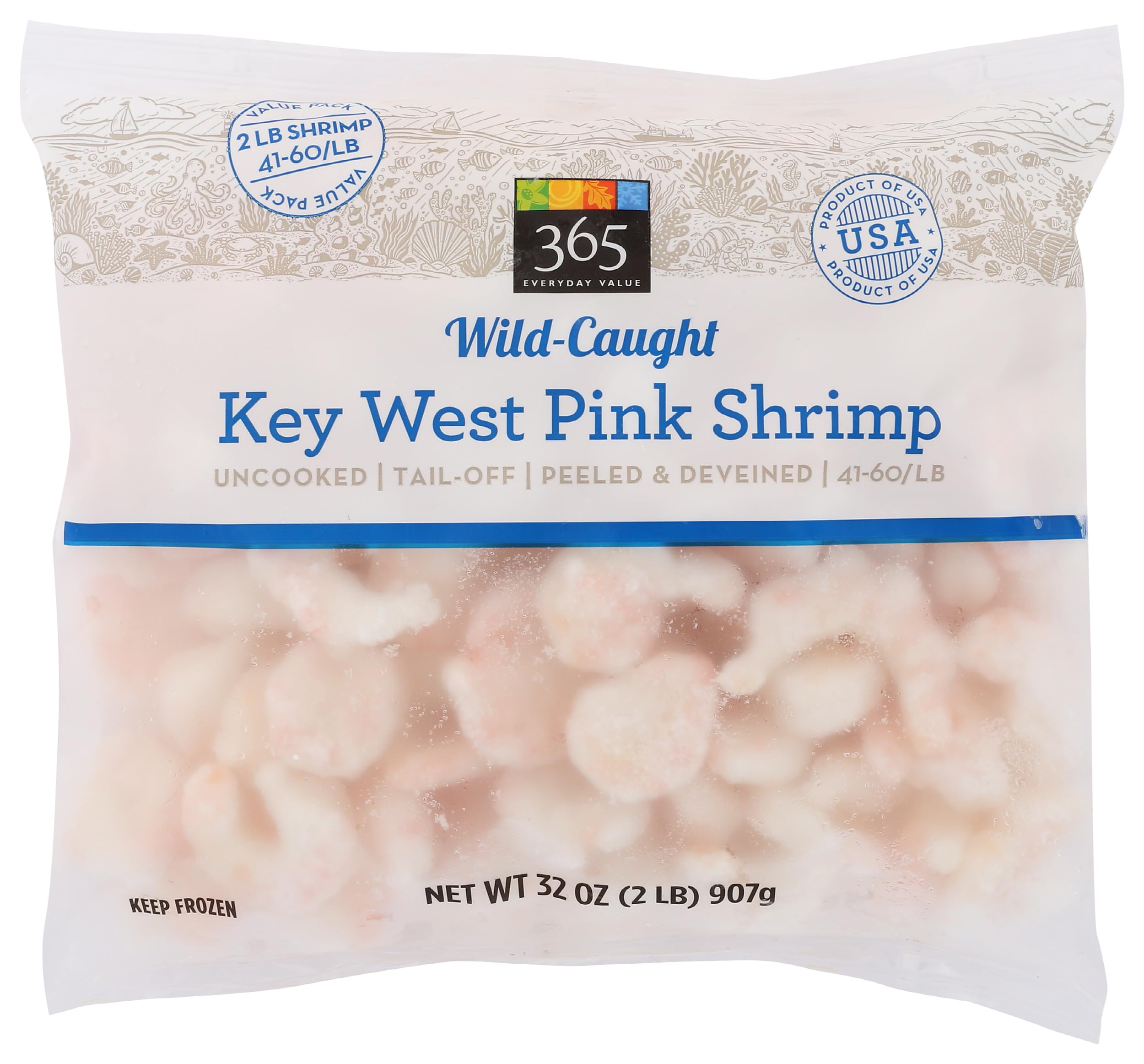 365 Everyday Value Key West Pink Shrimp, 32 Oz