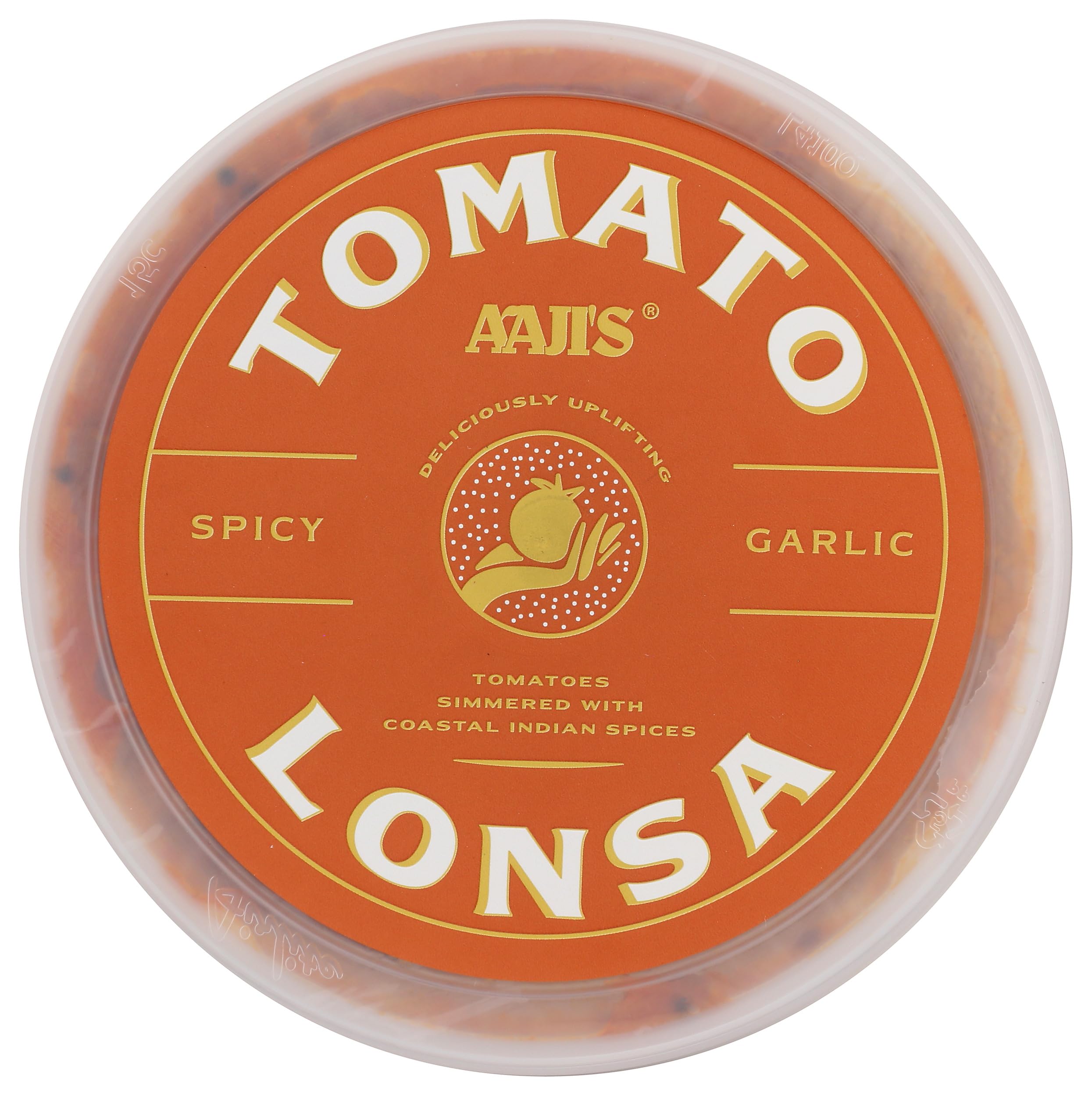 Tomato Lonsa Spicy Garlic, 8 Ounce