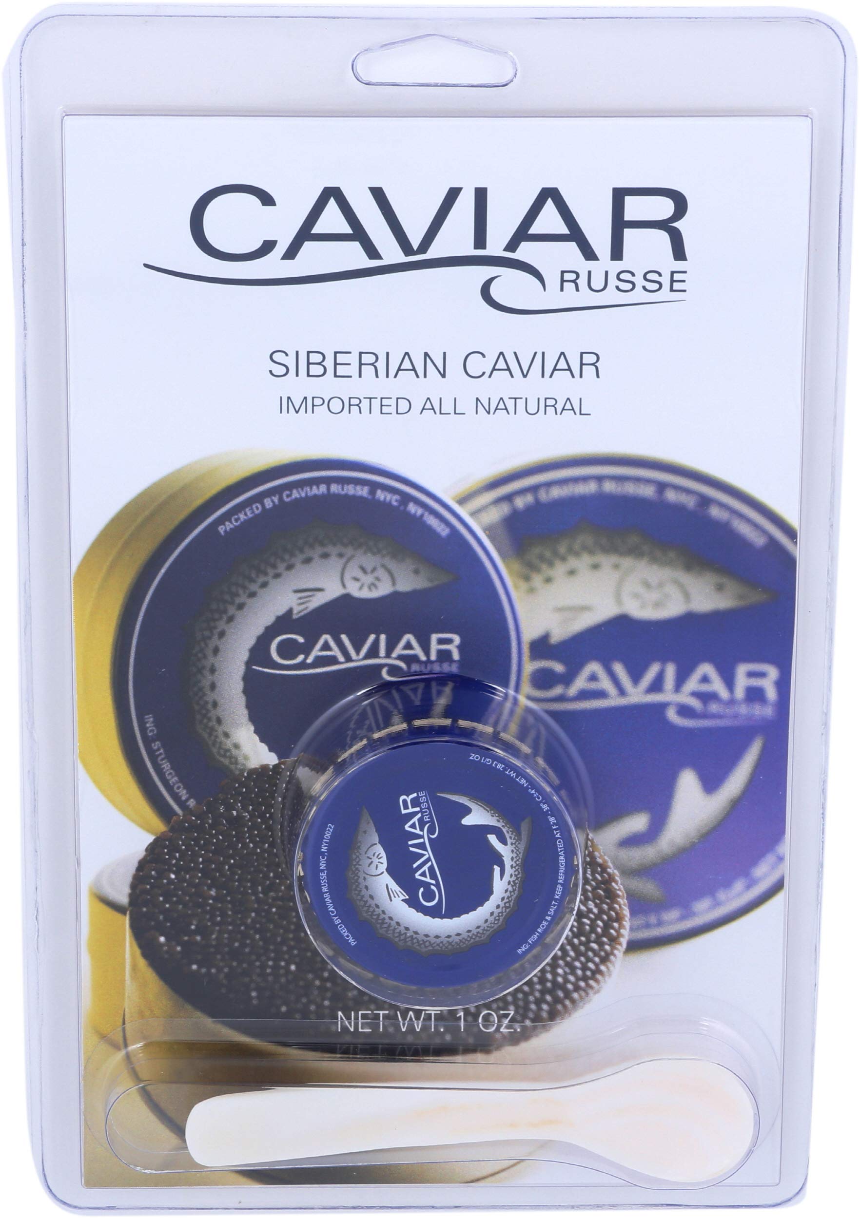 Caviar Russe Siberian Osetra Caviar, 1 OZ