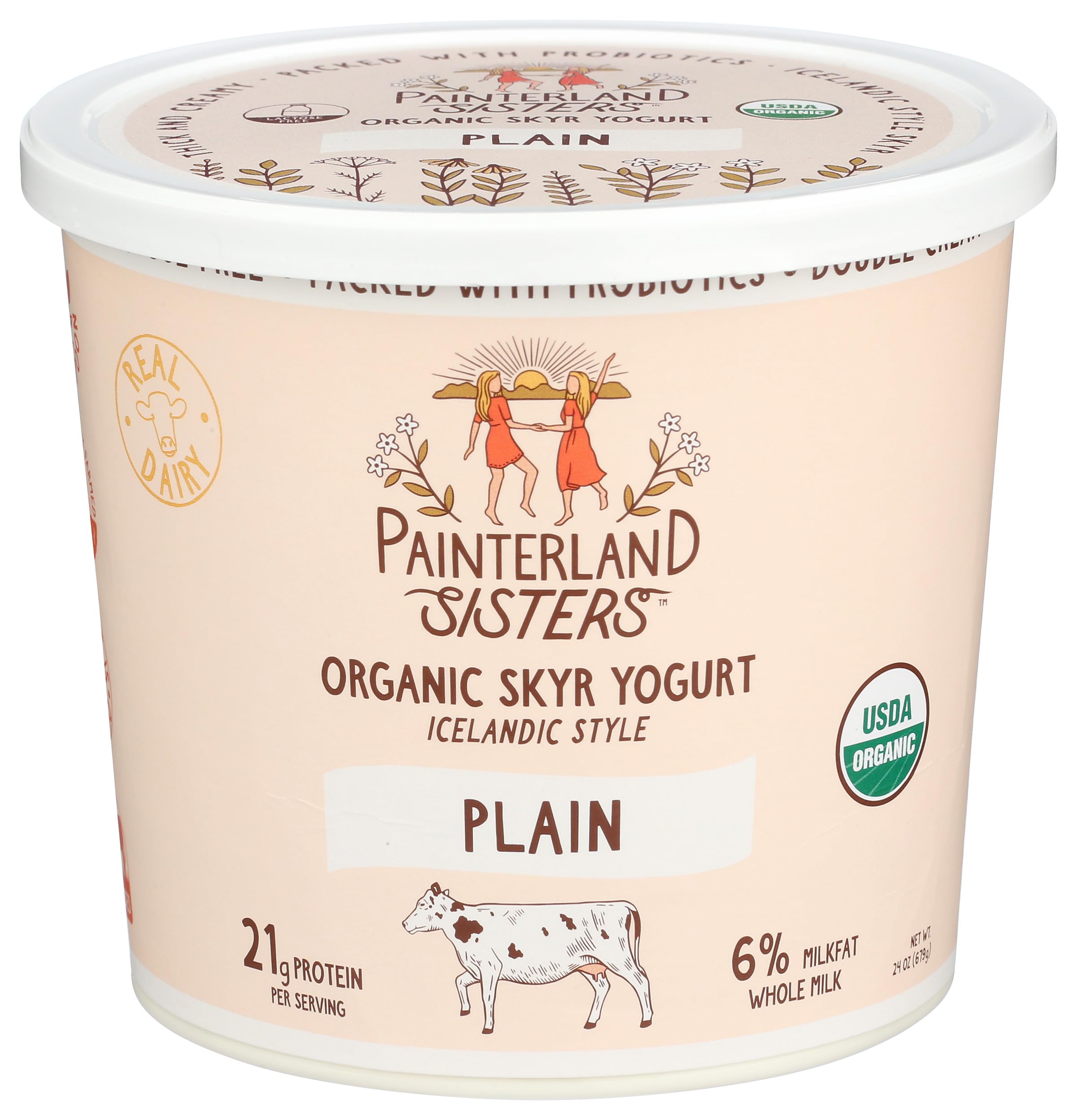 Yogurt Skyr Plain Organic, 24 Ounce