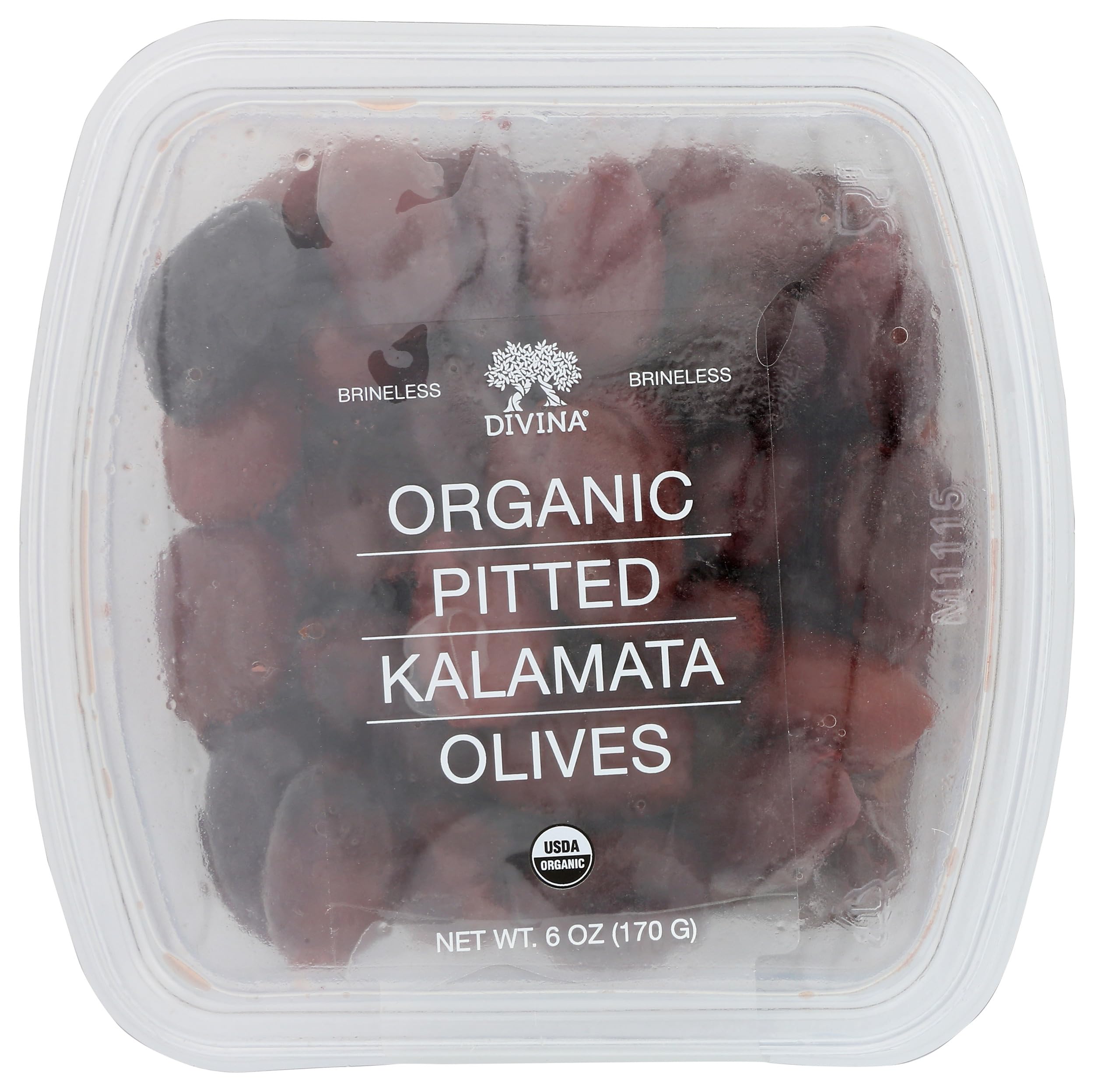 Organic Pitted Kalamata Olives, 6 Ounce