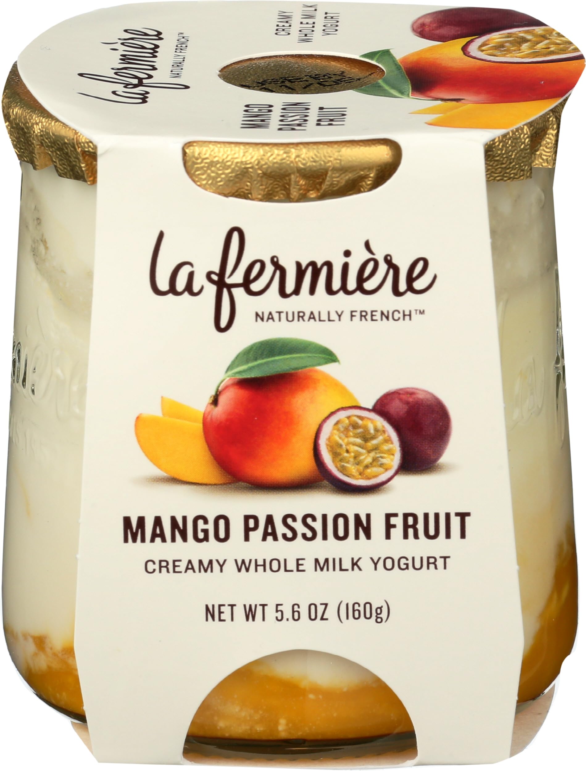 La Fermiere Mango Passion Fruit Yogurt, 5.6 OZ