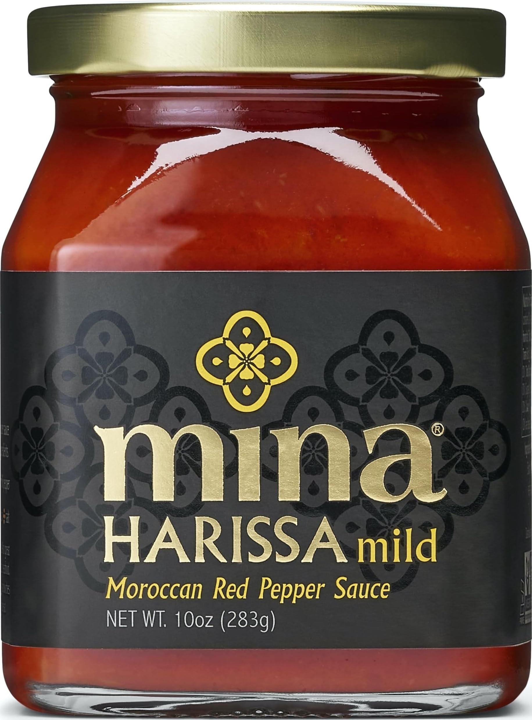 Mina Harissa Mild Sauce, Homestyle Moroccan Red Pepper Harissa Paste, 10 Oz - Harissa Sauce with Tangy Twist, Excite Your Senses with Mina Mild Harissa Seasoning