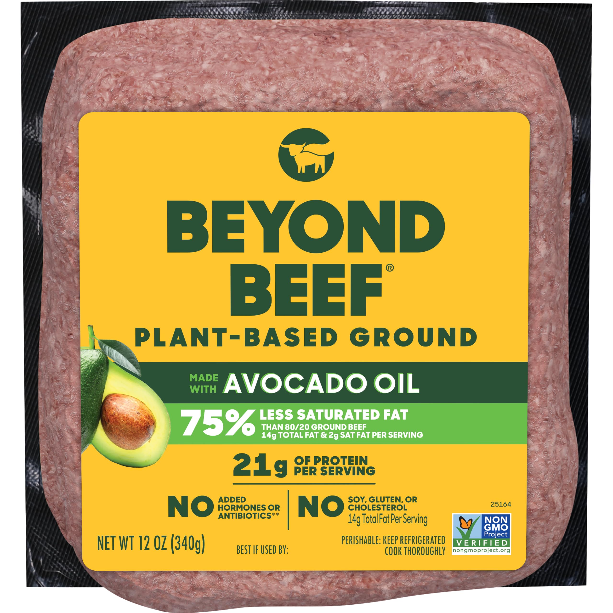 Beyond Meat Beyond Beef Plant Based Ground Brick, 12 Ounce