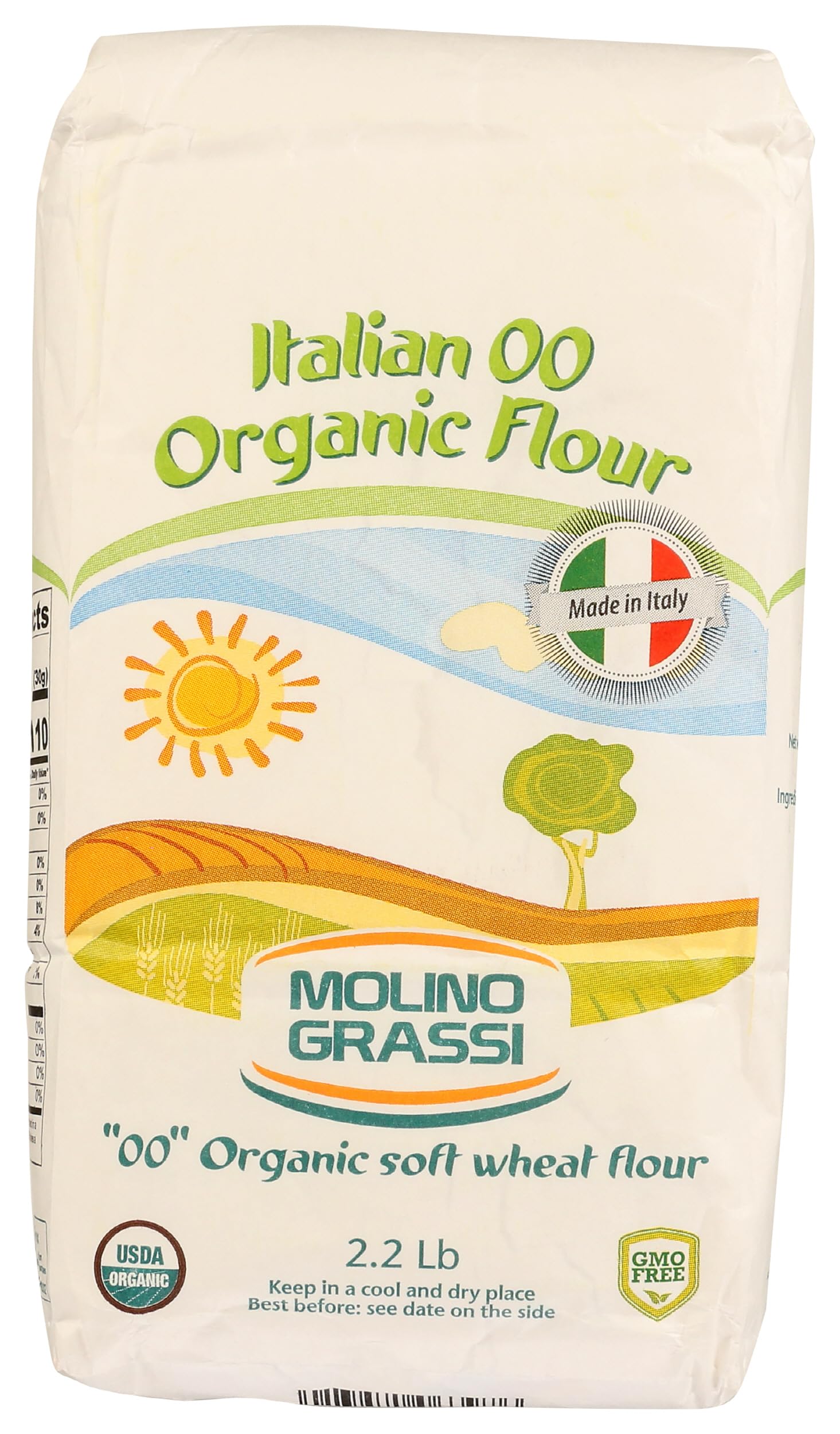 Molino Grassi Flour 00 Italian, 35.2 Ounce
