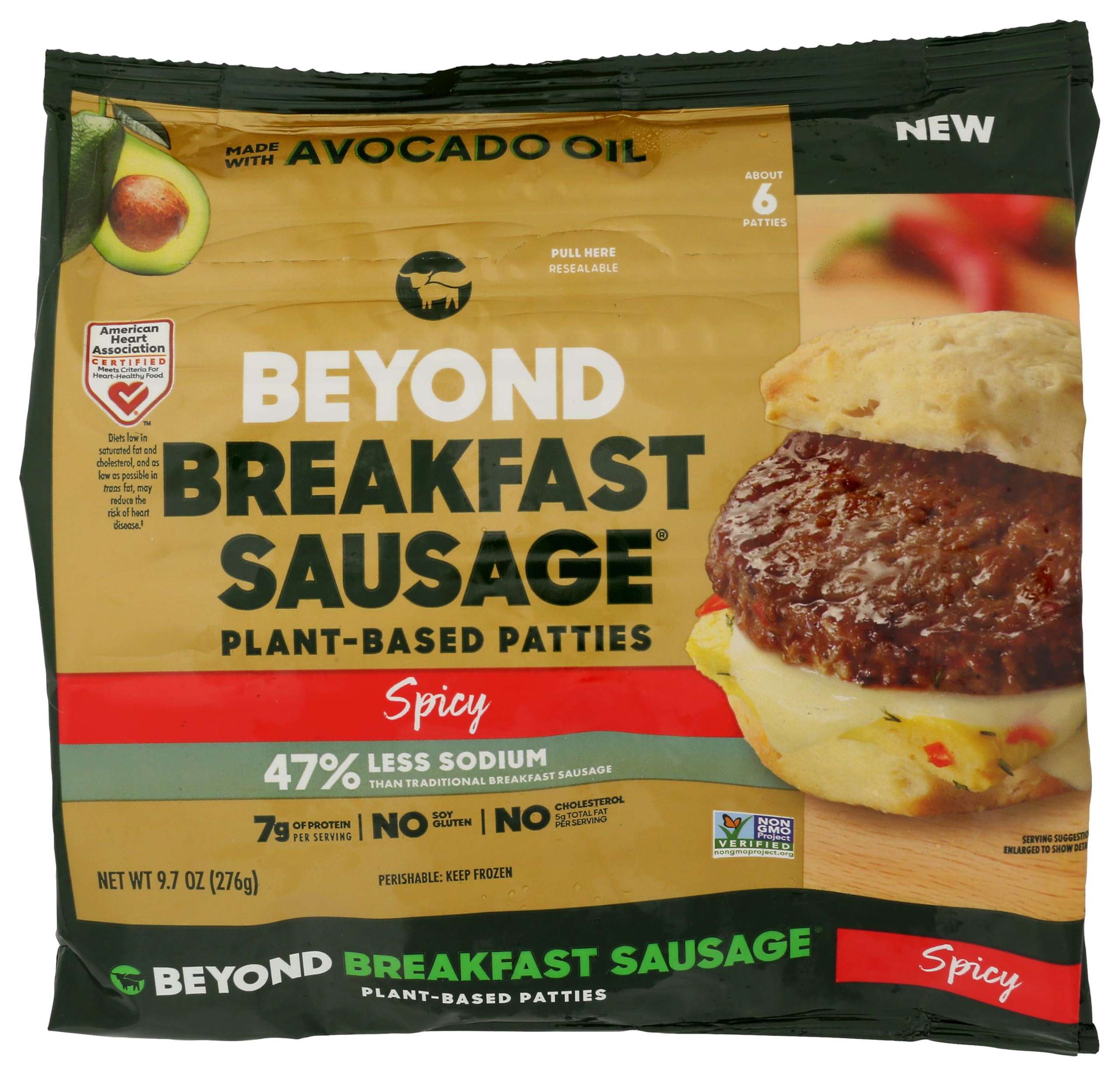 Beyond Meat Original Breakfast Sausage Patties, 9.7 OZ
