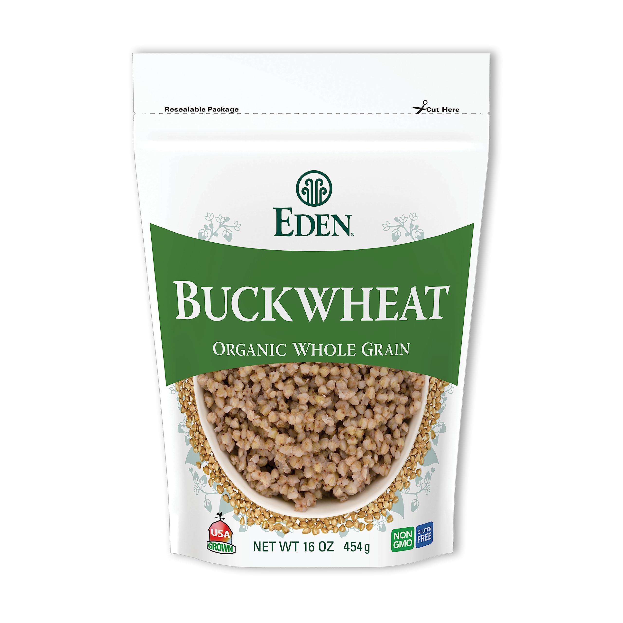 Eden Foods, Buckwheat Hulled Organic, 16 Ounce