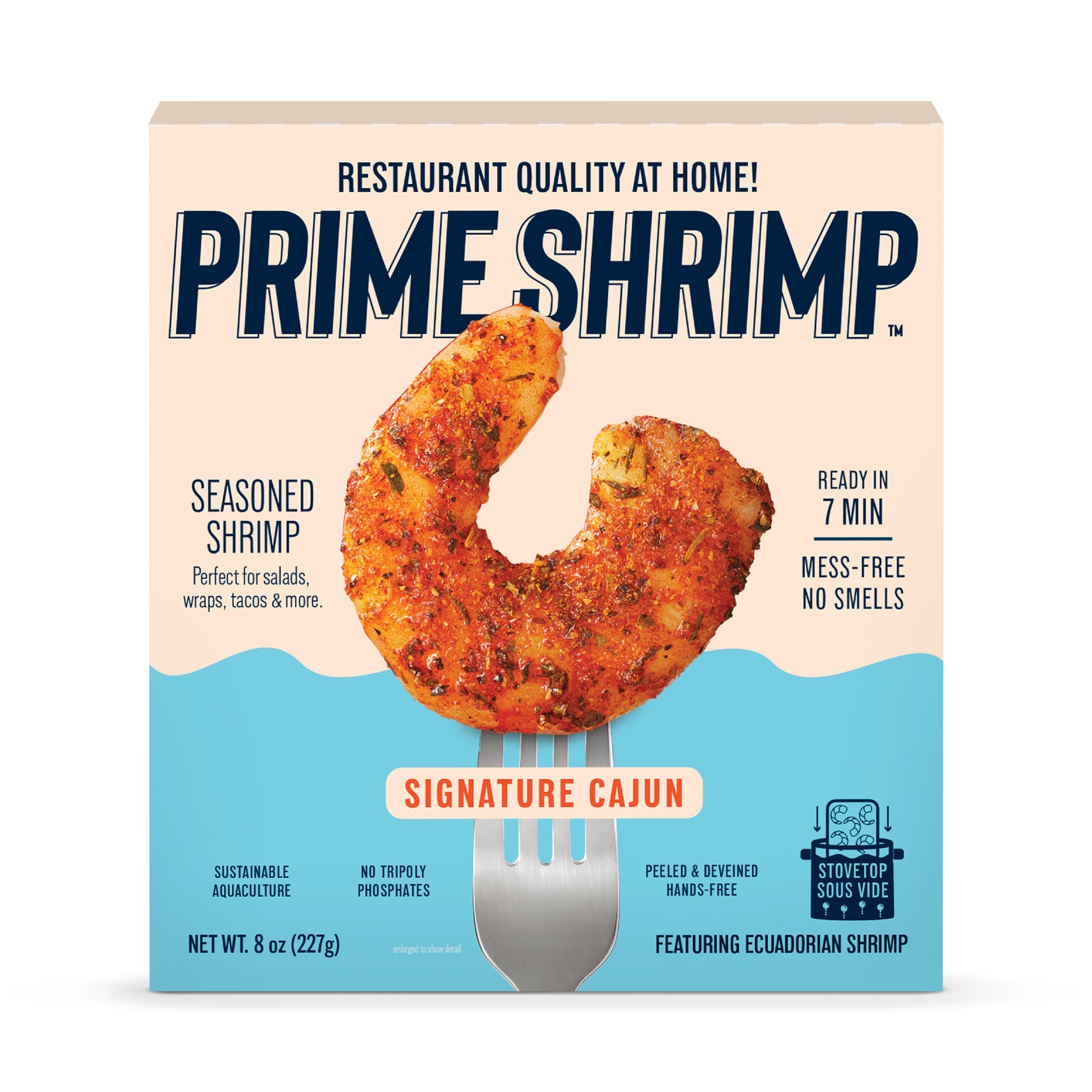 Prime Shrimp Signature | Cajun Seasoned All-Natural Frozen Shrimp