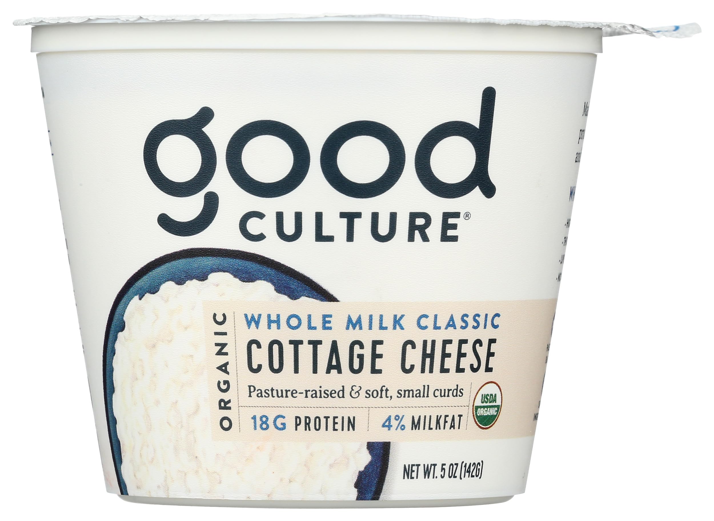 Organic Classic Cottage Cheese, 5 Ounce