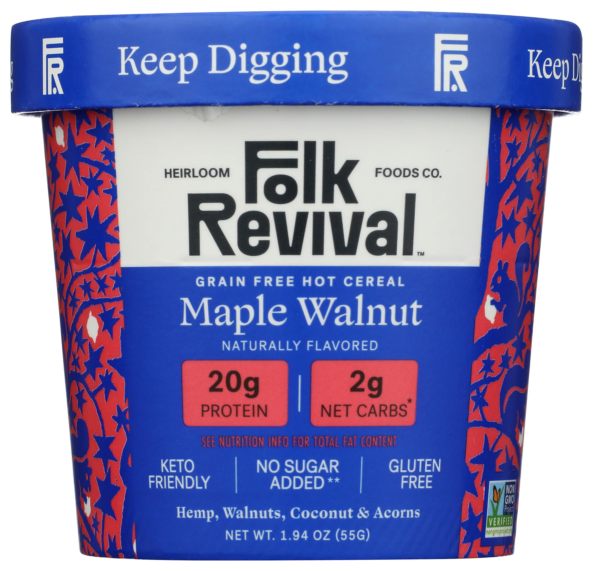 Cereal Cup Grain Free Maple Walnut, 1.94 Ounce