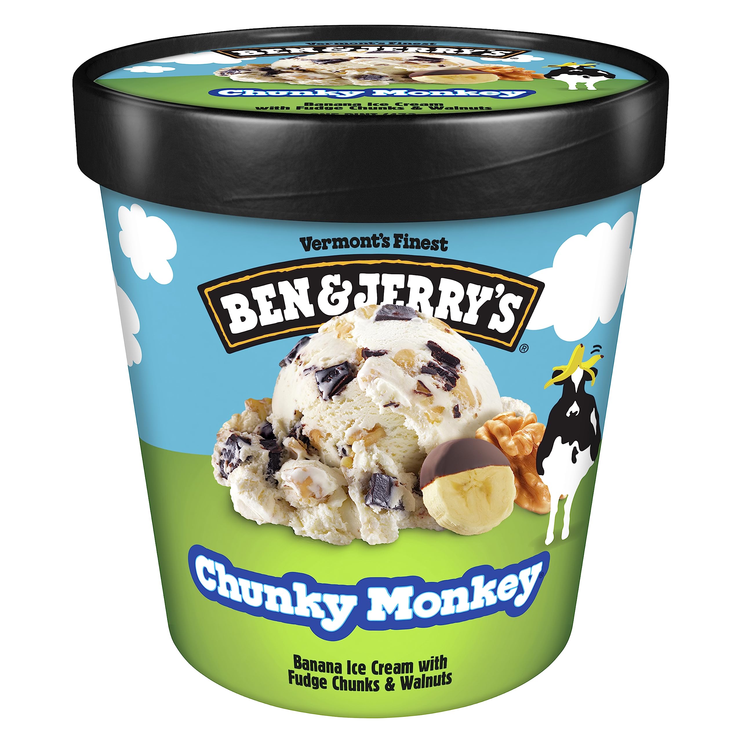 Ben & Jerry's Ice Cream Chunky Monkey 16 oz