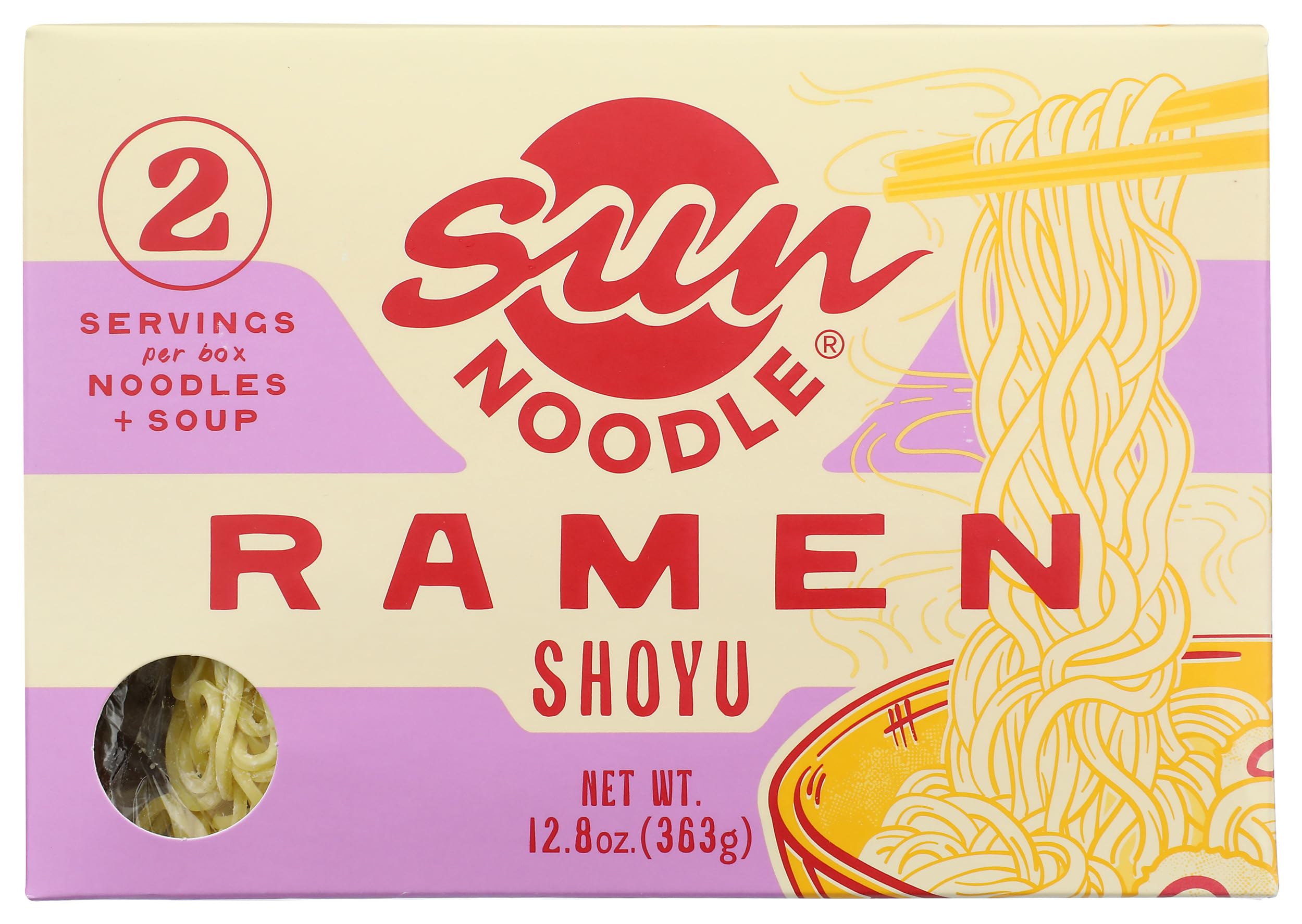 Sun Noodle Soup Ramen Mix Shoyu, 12.8 Ounce
