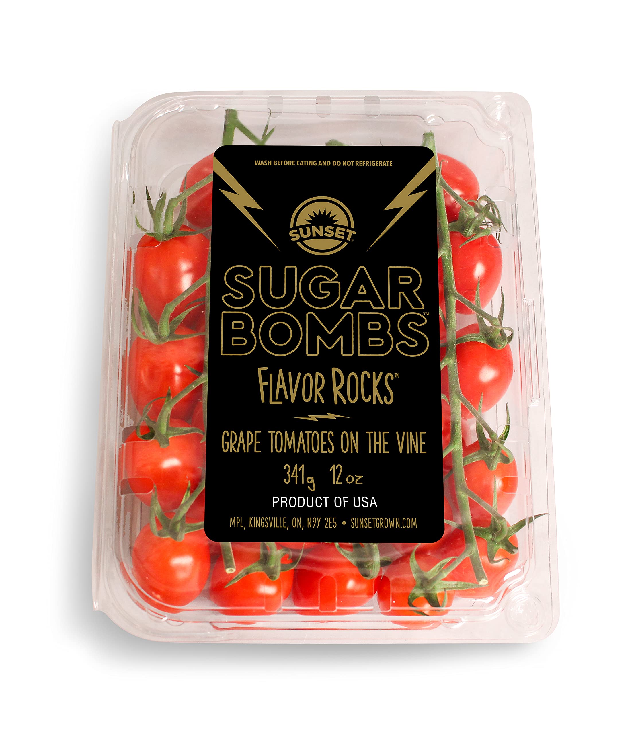 SUNSET Sugar Bombs Tomatoes On-The-Vine, 12oz