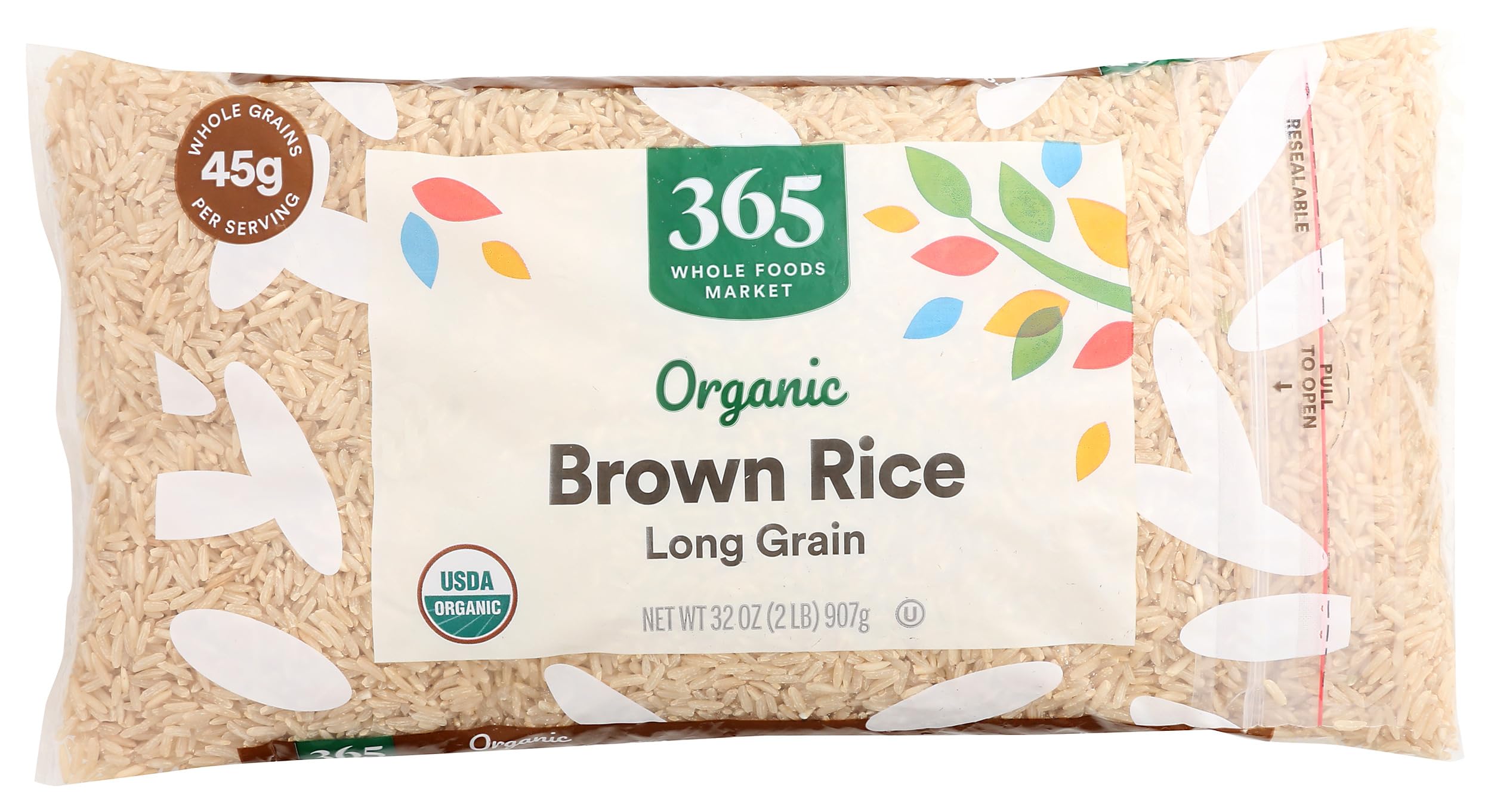 Organic Long Grain Brown Rice, 32 Ounce