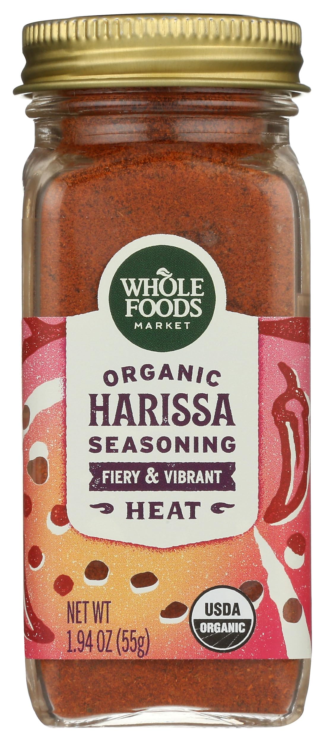 Organic Harissa Seasoning, 1.94 Ounce