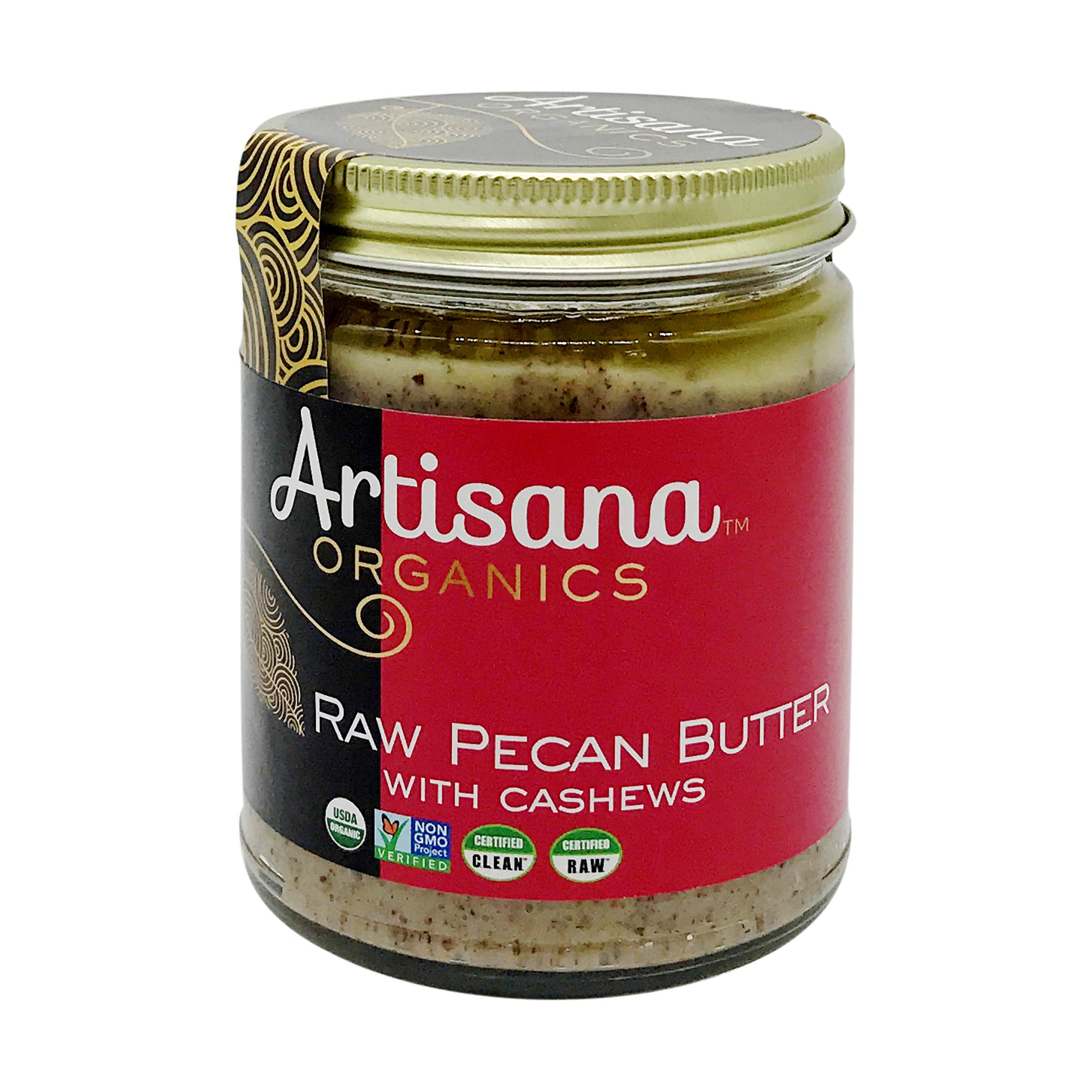 Organic Raw Pecan Butter, 8 Ounce