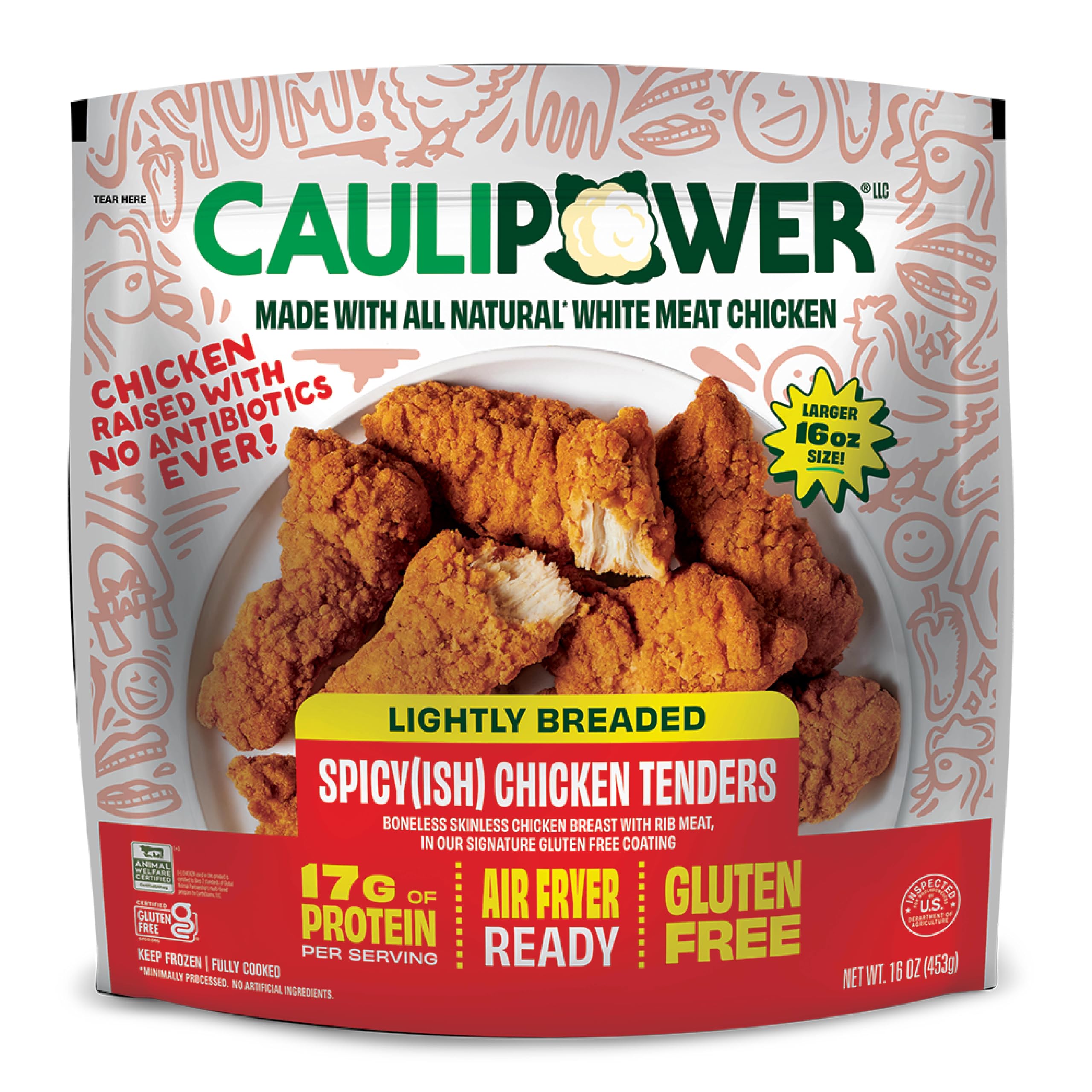 All Natural Spicy(ish) Chicken Tenders
