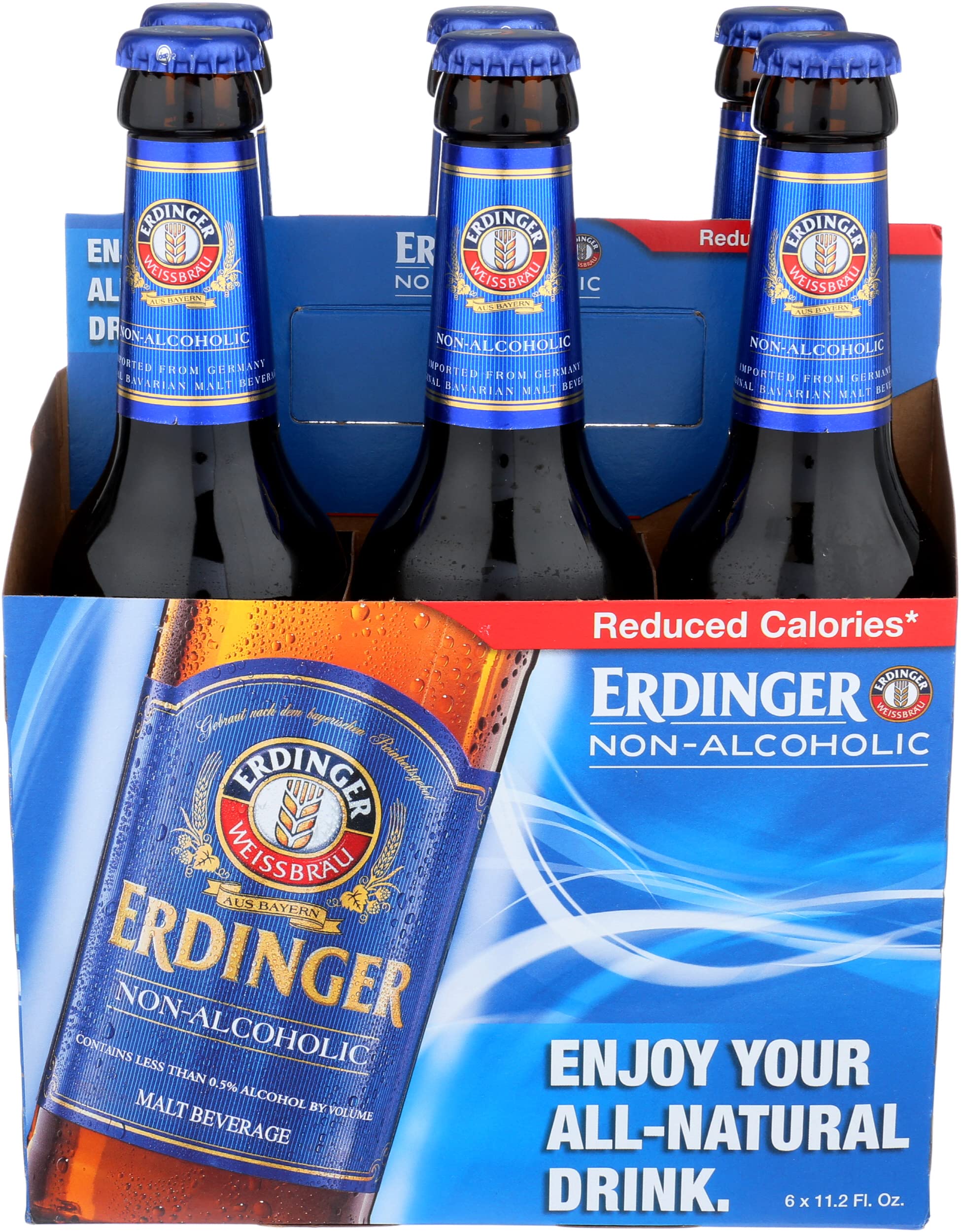 Erdinger Non-alcoholic Weisse, 6pk, 11.3 Oz Bottles, Na, L