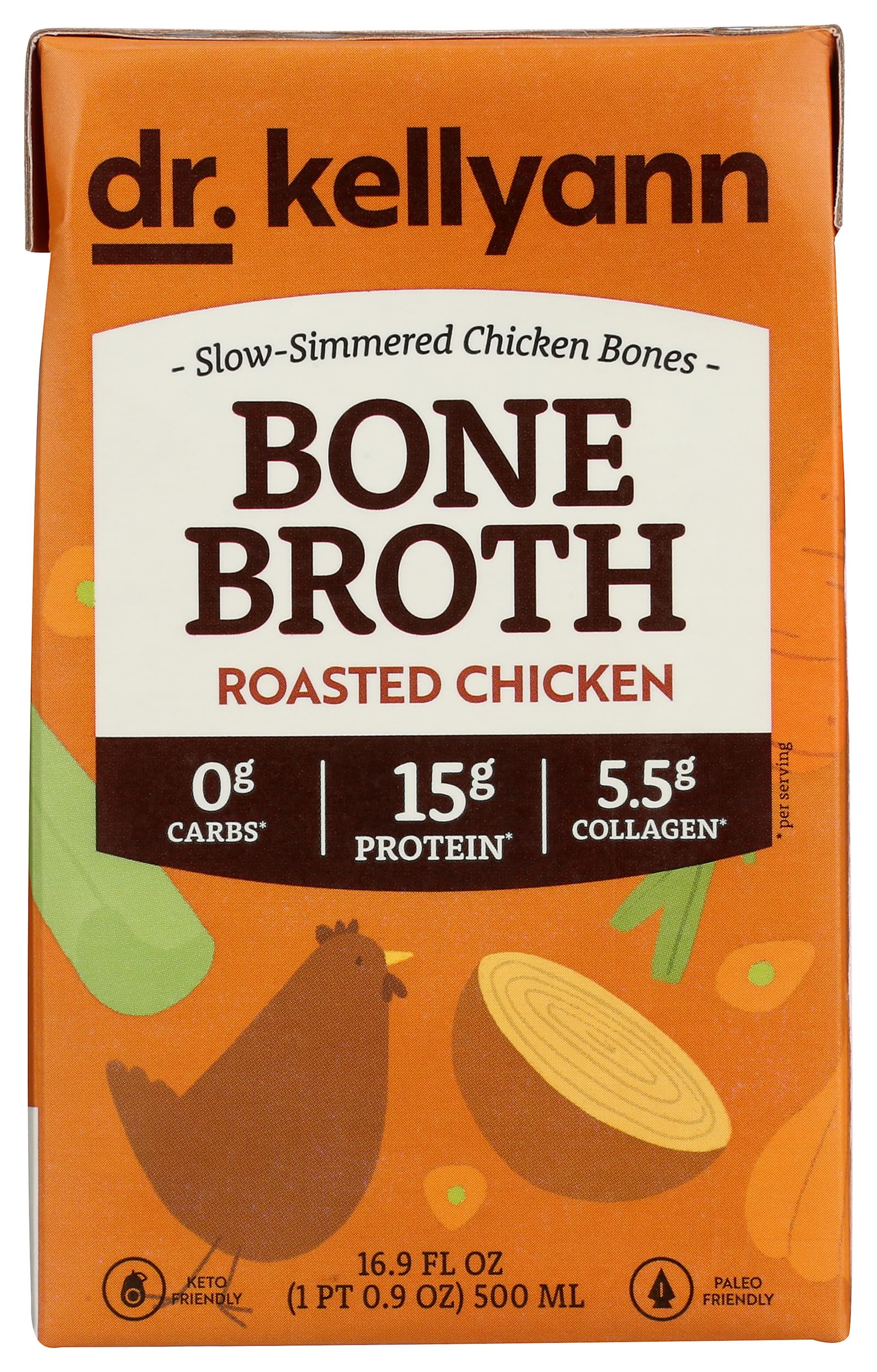 Bone Broth Chicken Roasted, 16.9 Ounce