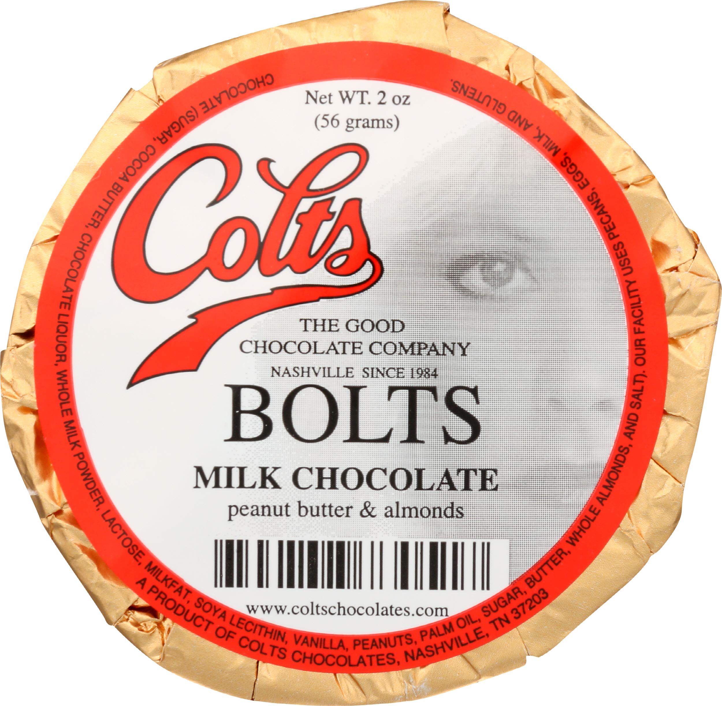Colts Chocolates Milk Chocolate Colts Bolt, 2 OZ