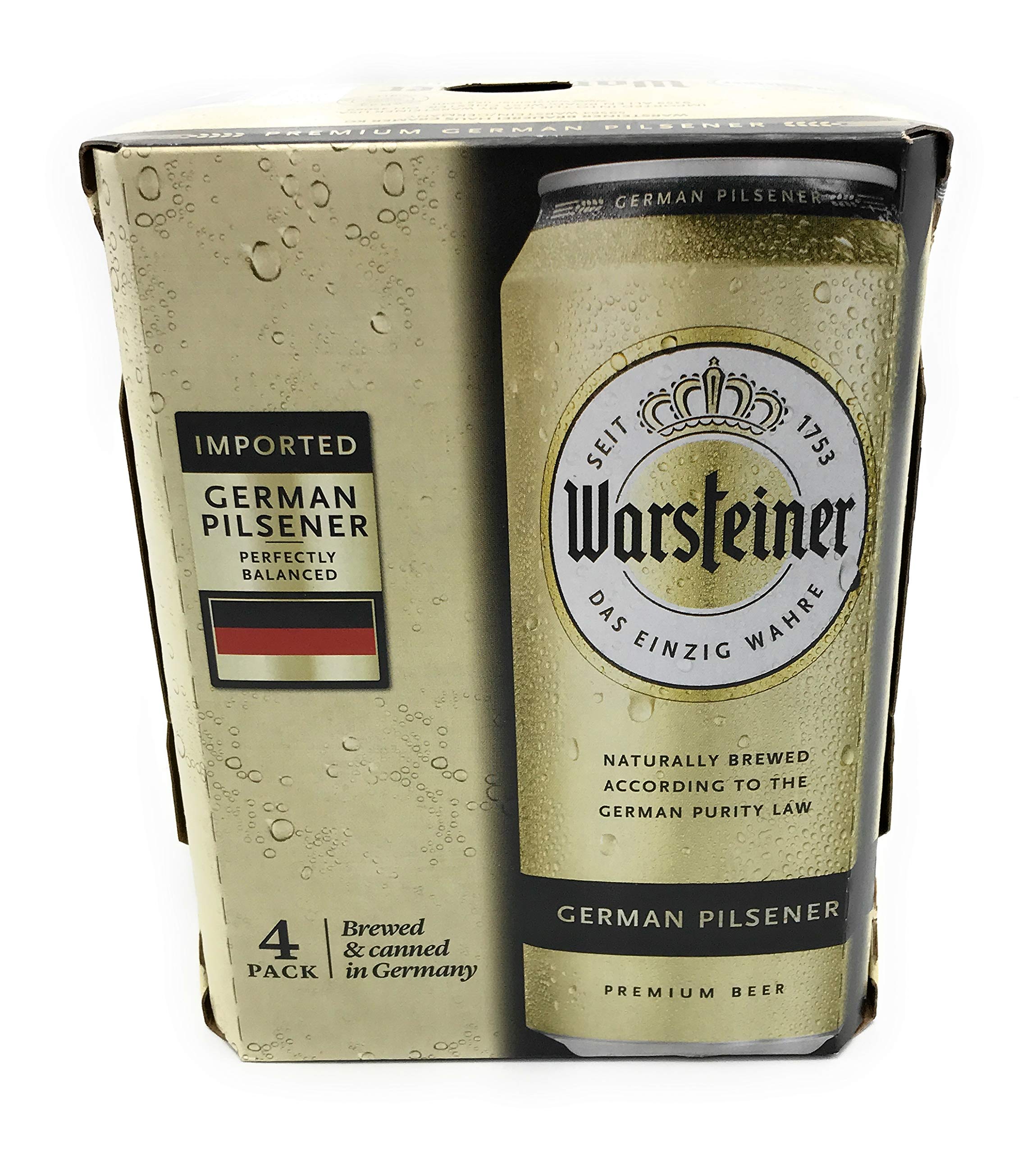 Warsteiner Pilsner, 4pk, 16.9 Fl Oz