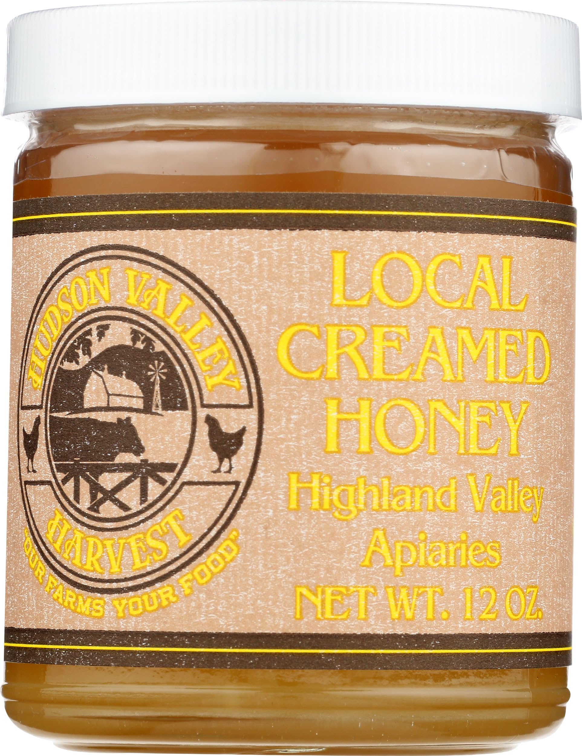 Hudson Valley Harvest Honey Creamed Local, 12 Ounce