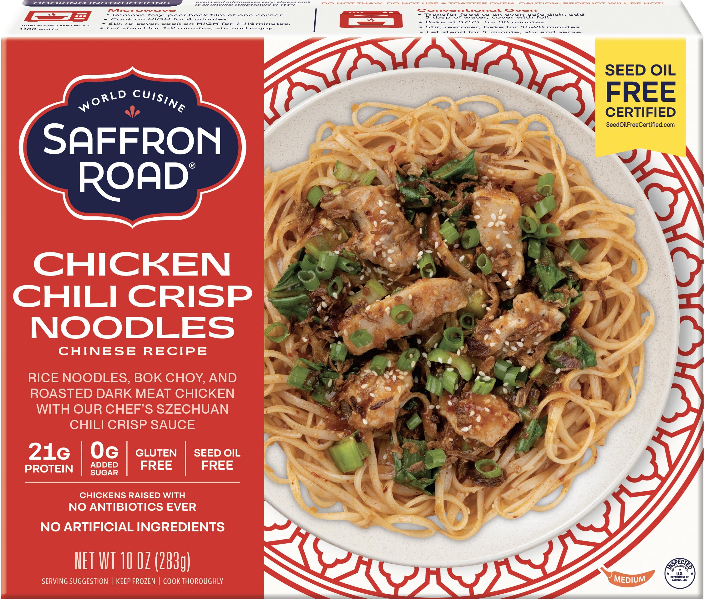 Noodles Chily Crisp With Chicken, 10 Ounce