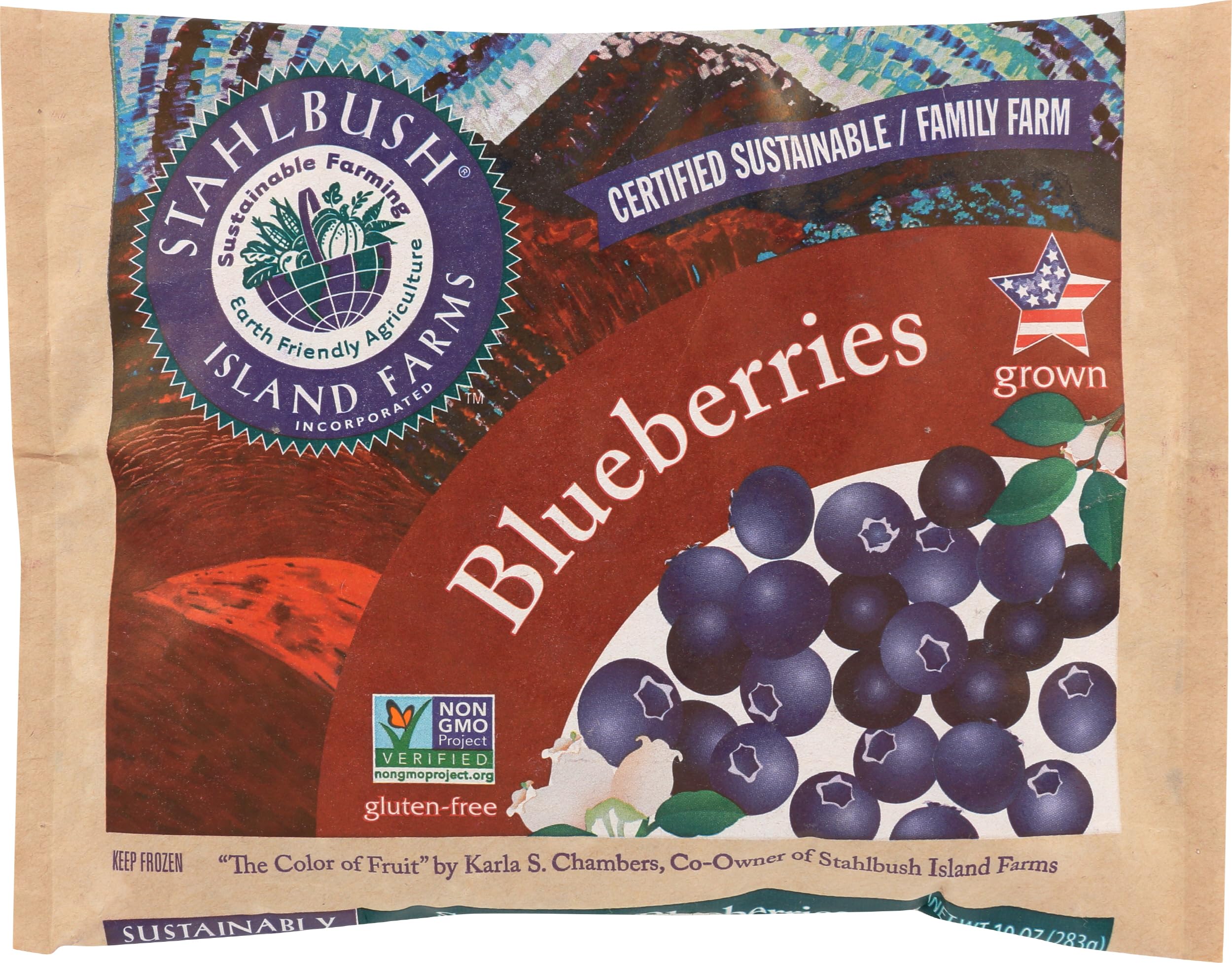 Stahlbush Island Farms Stahlbush, Blueberries, 10 Ounce