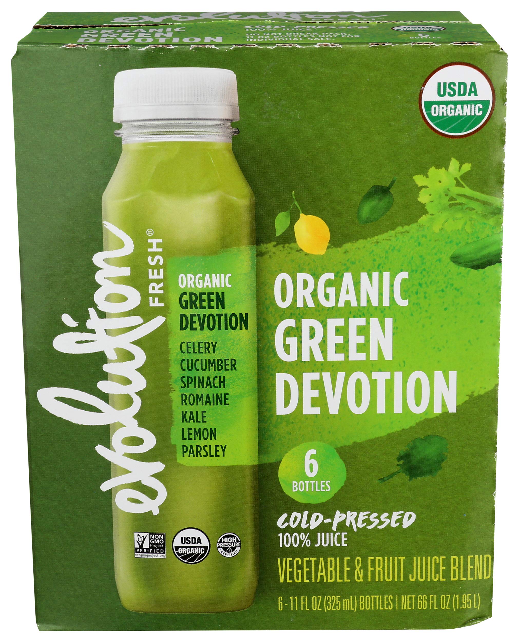 EVOLUTION FRESH Organic Green Devotion Multipack, 11 OZ