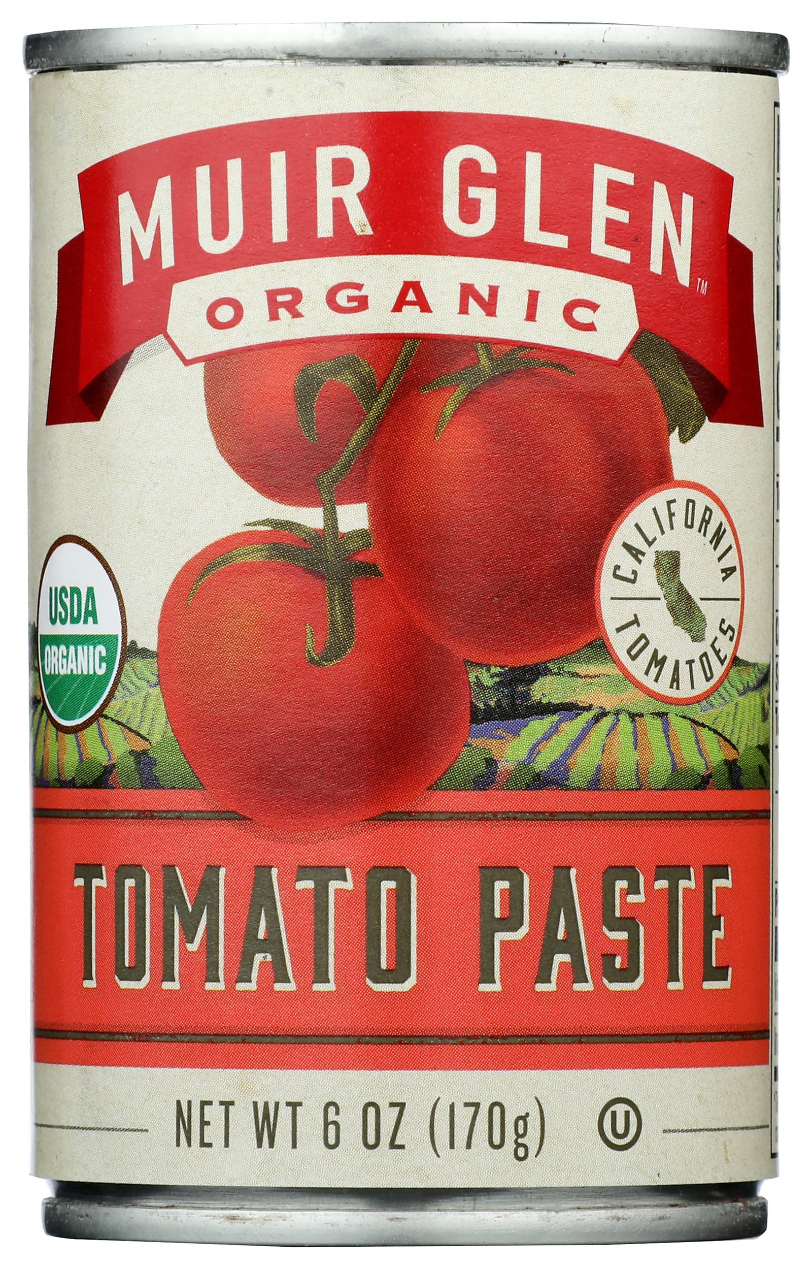 Muir Glen Tomato Paste Organic, 6 Ounce