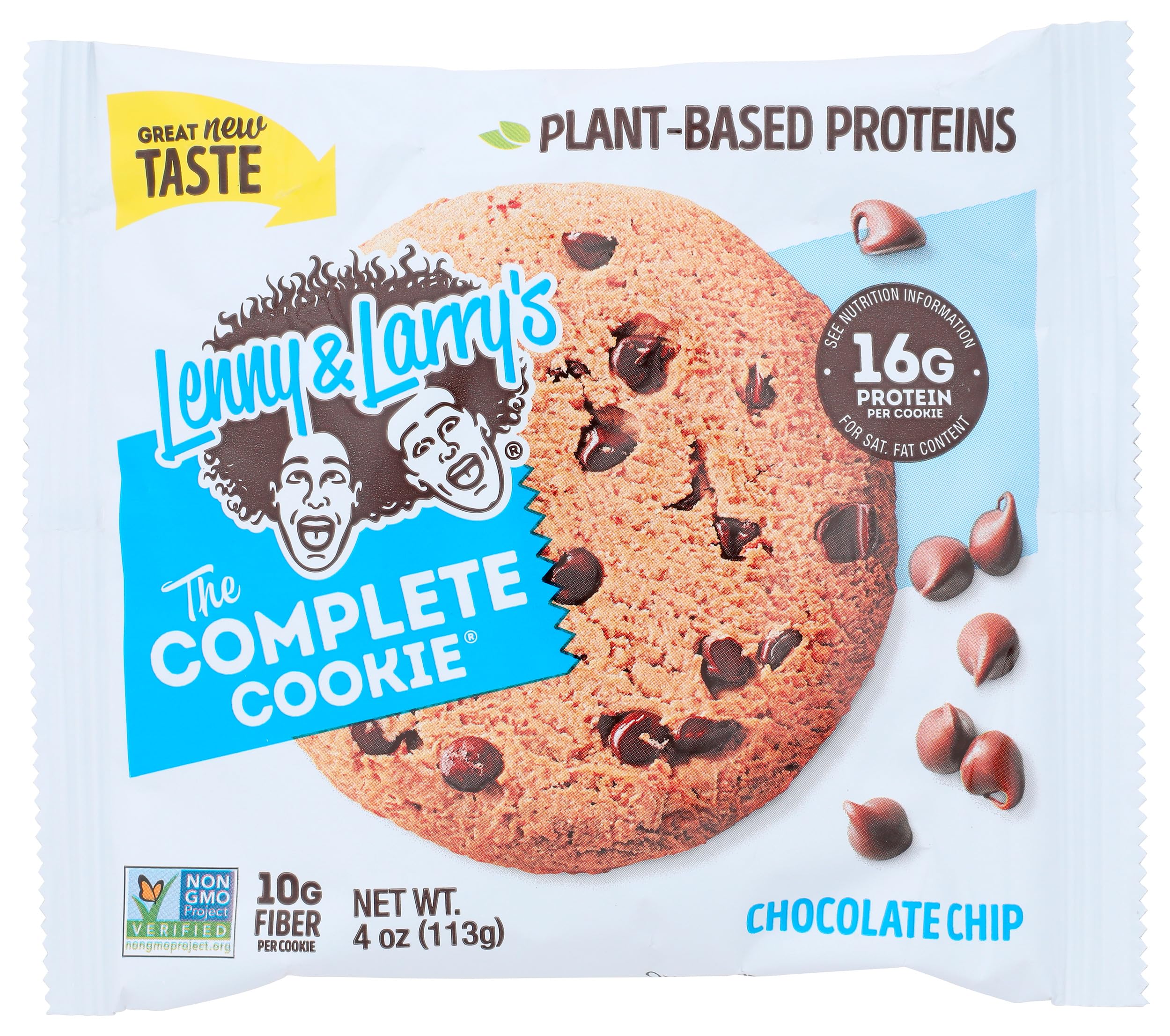 Lenny & Larry's Complete Cookie, Chocolate Chip, 4 oz