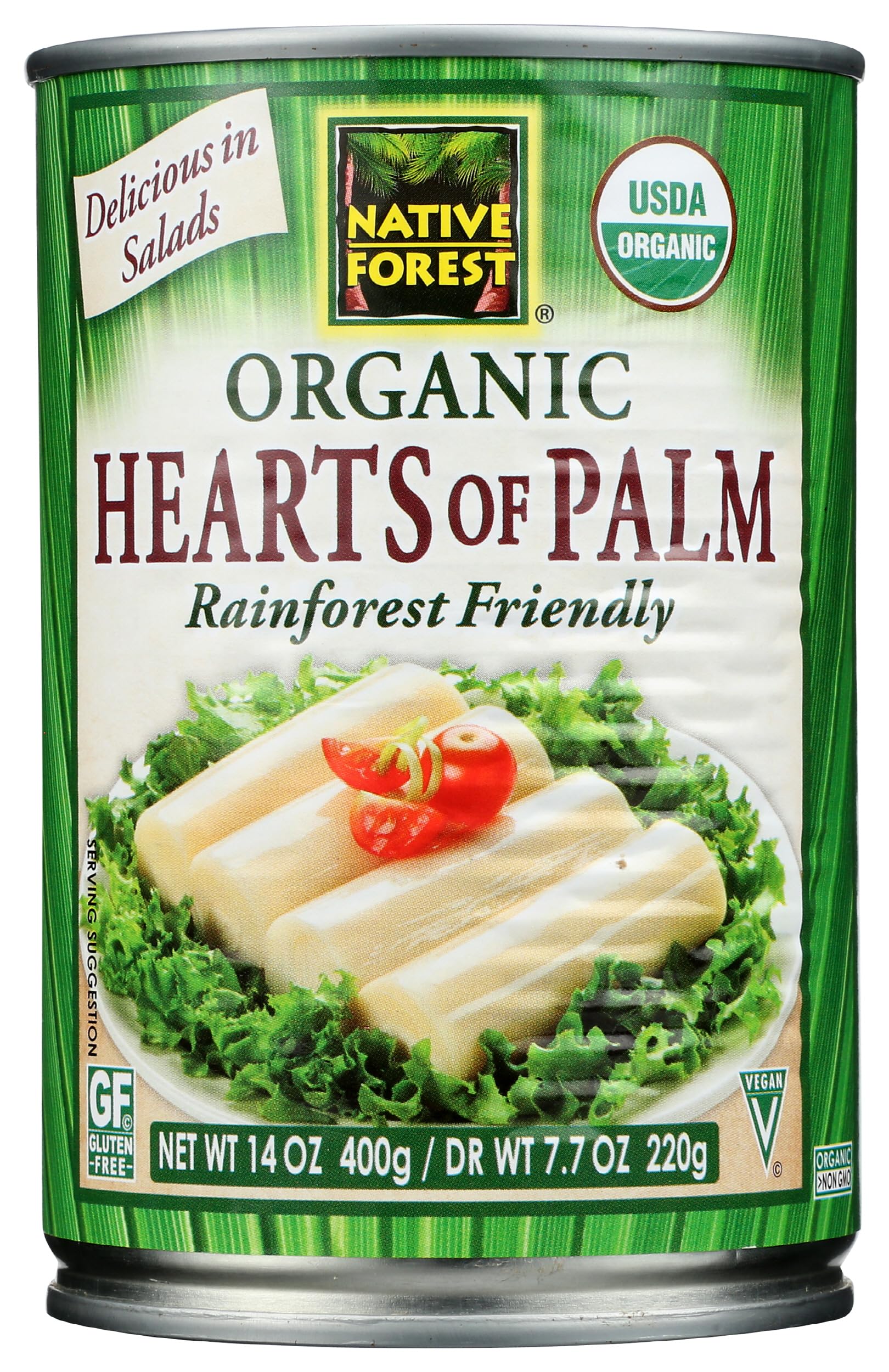 Organic Hearts of Palm, 14 oz