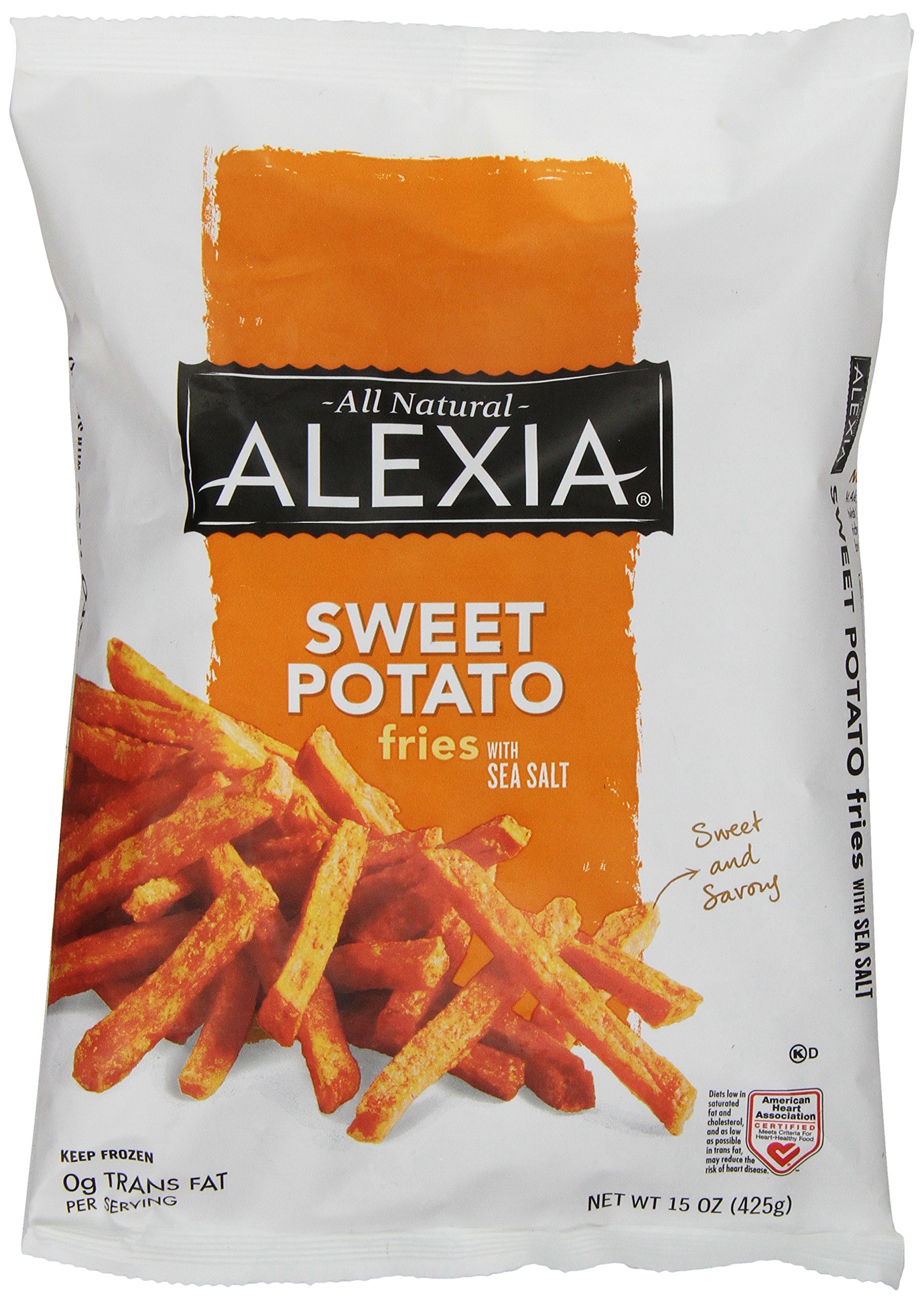 Alexia Foods Sweet Potato With Sea Salt Fries, 15 OZ