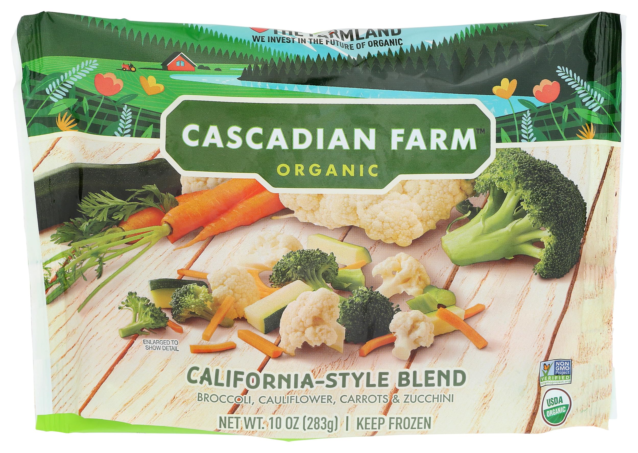 California Blend, Organic, 10 oz (Frozen)