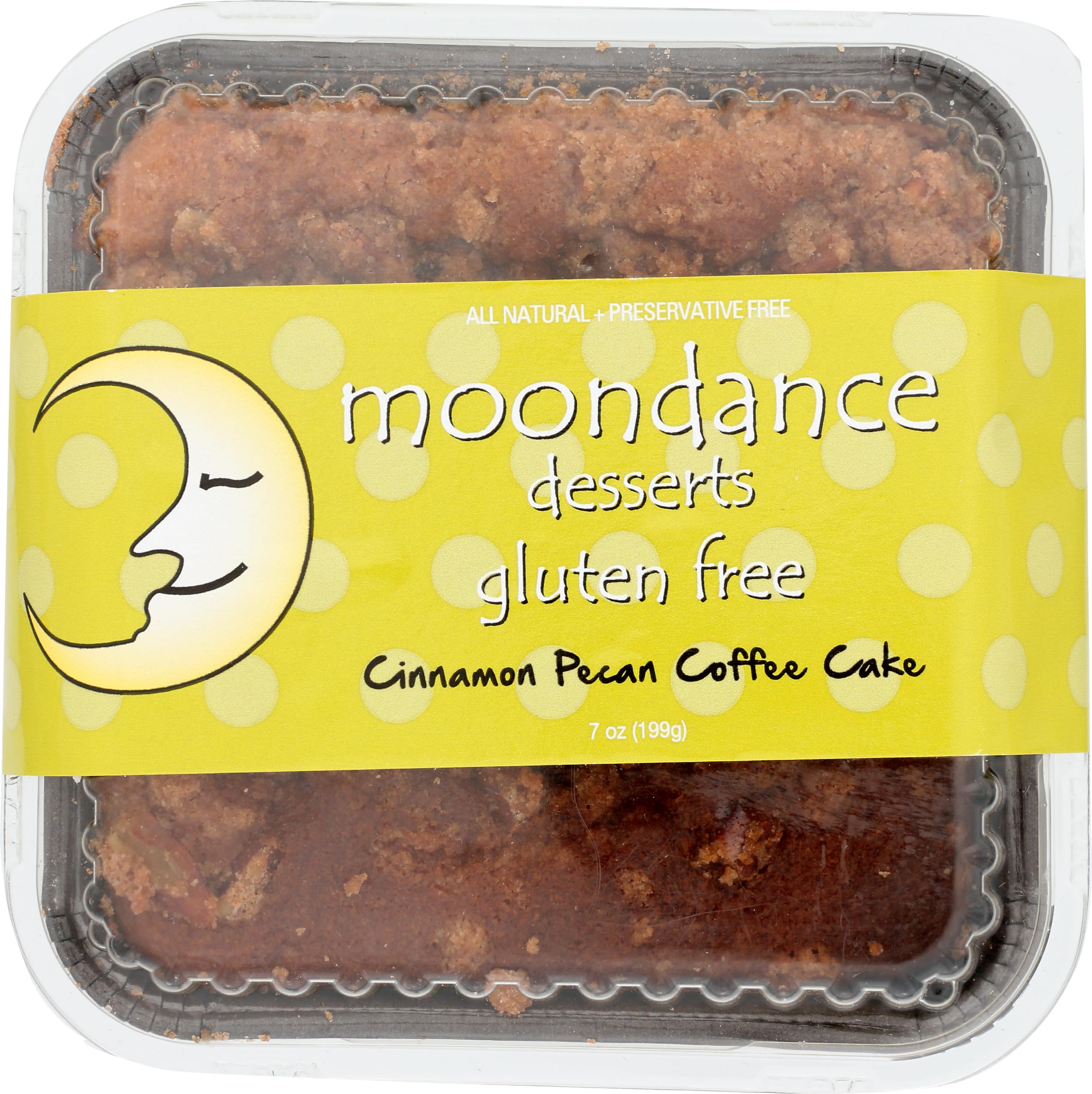 Moondance Heavenly Desserts, Cake Coffee Cinnamon Pecan, 7 Ounce