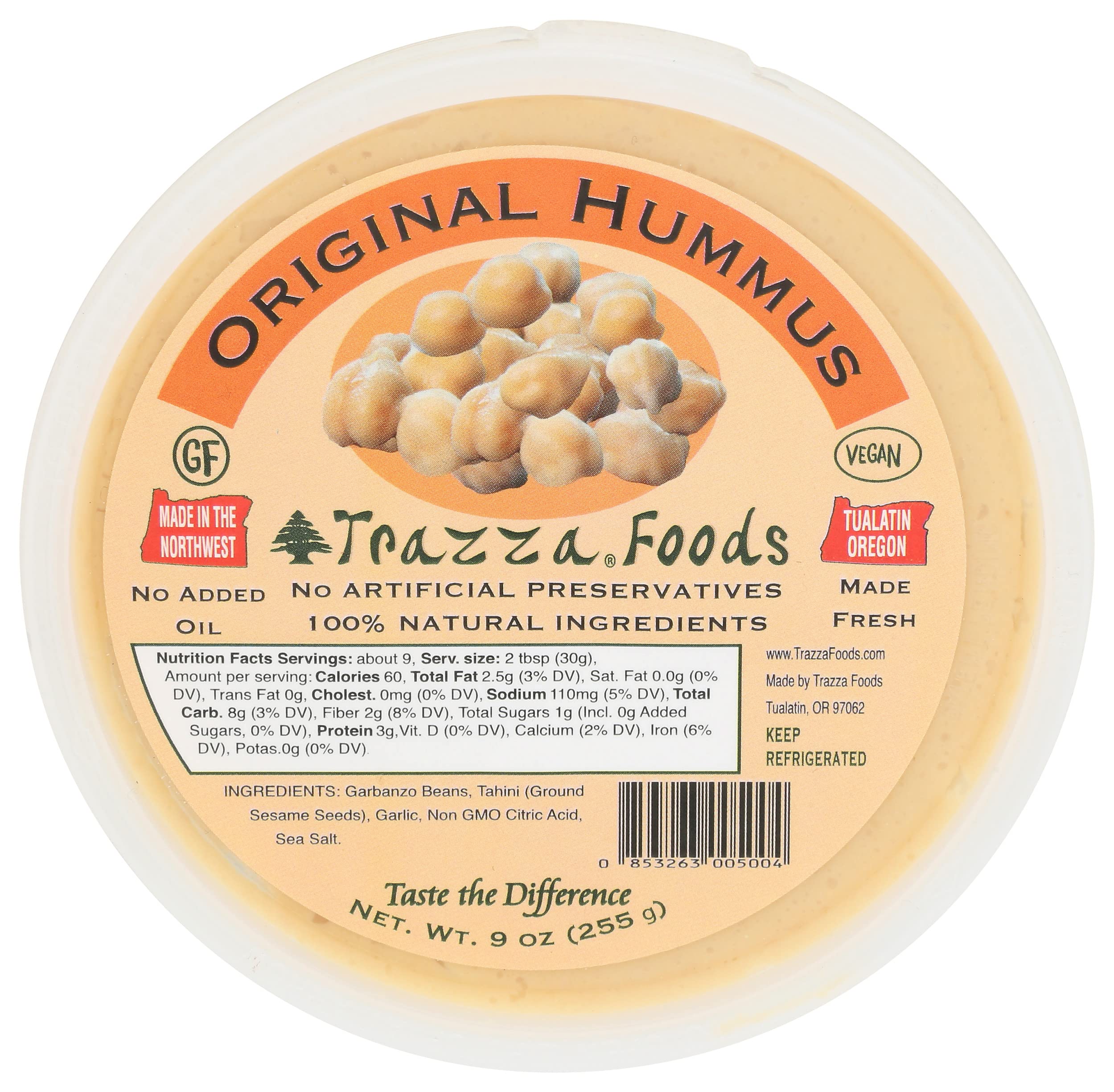 Trazza Hummus, 10 Ounce