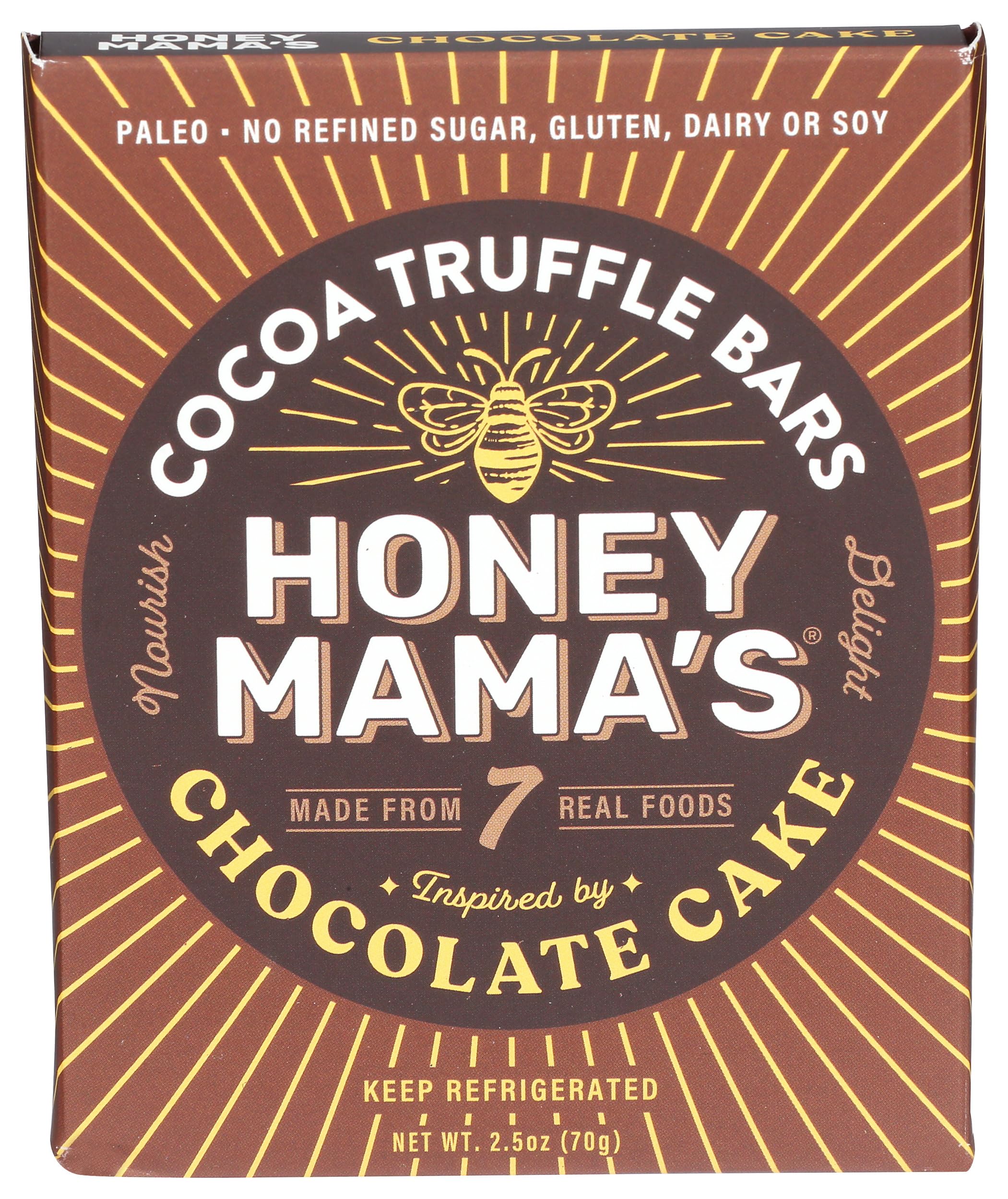 Honey Mamas Chocolate Cake Fudge Bar, 2.5 OZ
