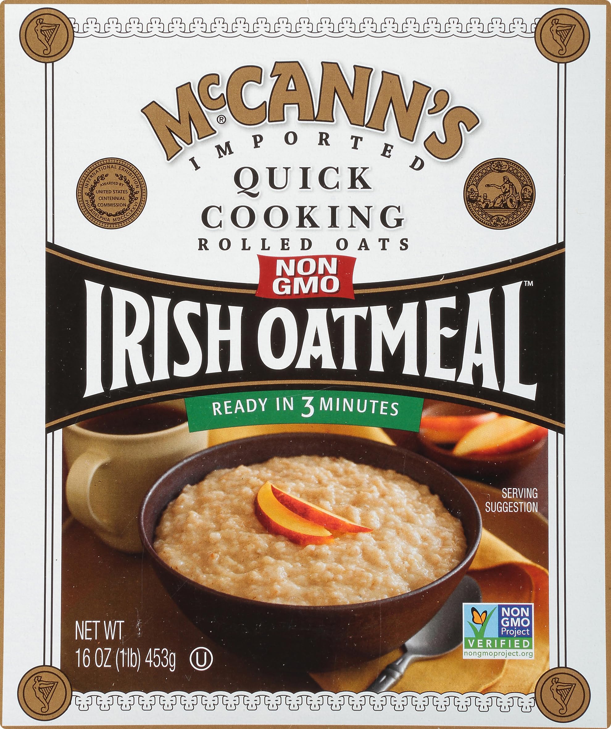 Quick Cooking Rolled Oats, 16 Ounce