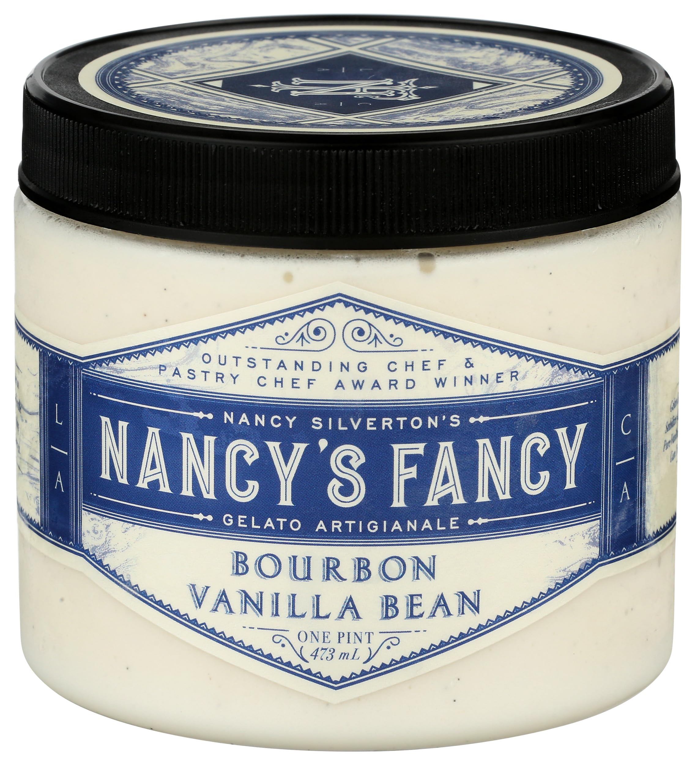 Gelato Artigianale Bourbon Vanilla Bean, 16 Ounce