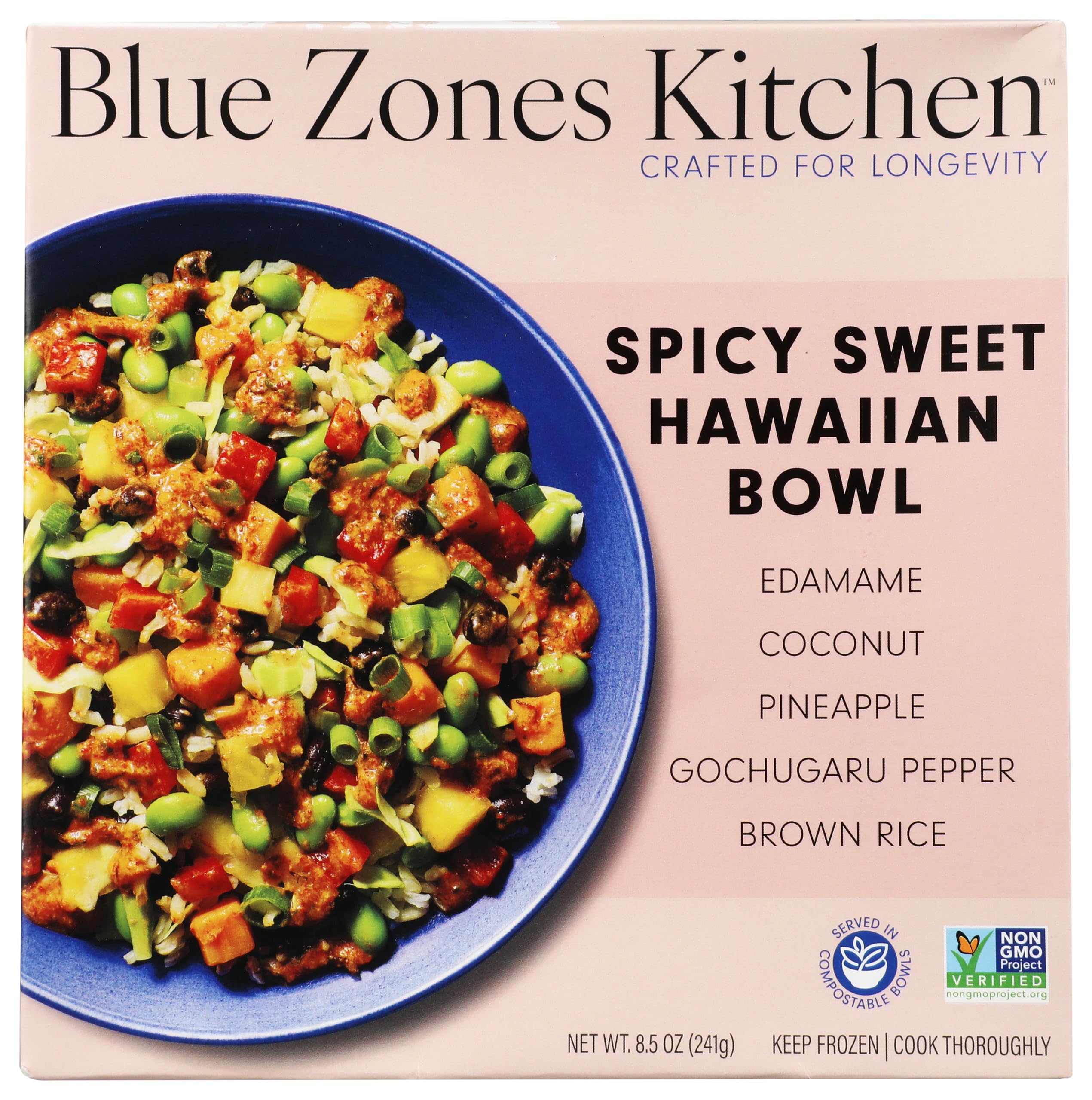 Blue Zones Kitchen Spicy Sweet Hawaiian Bowl, 8.5 Ounce