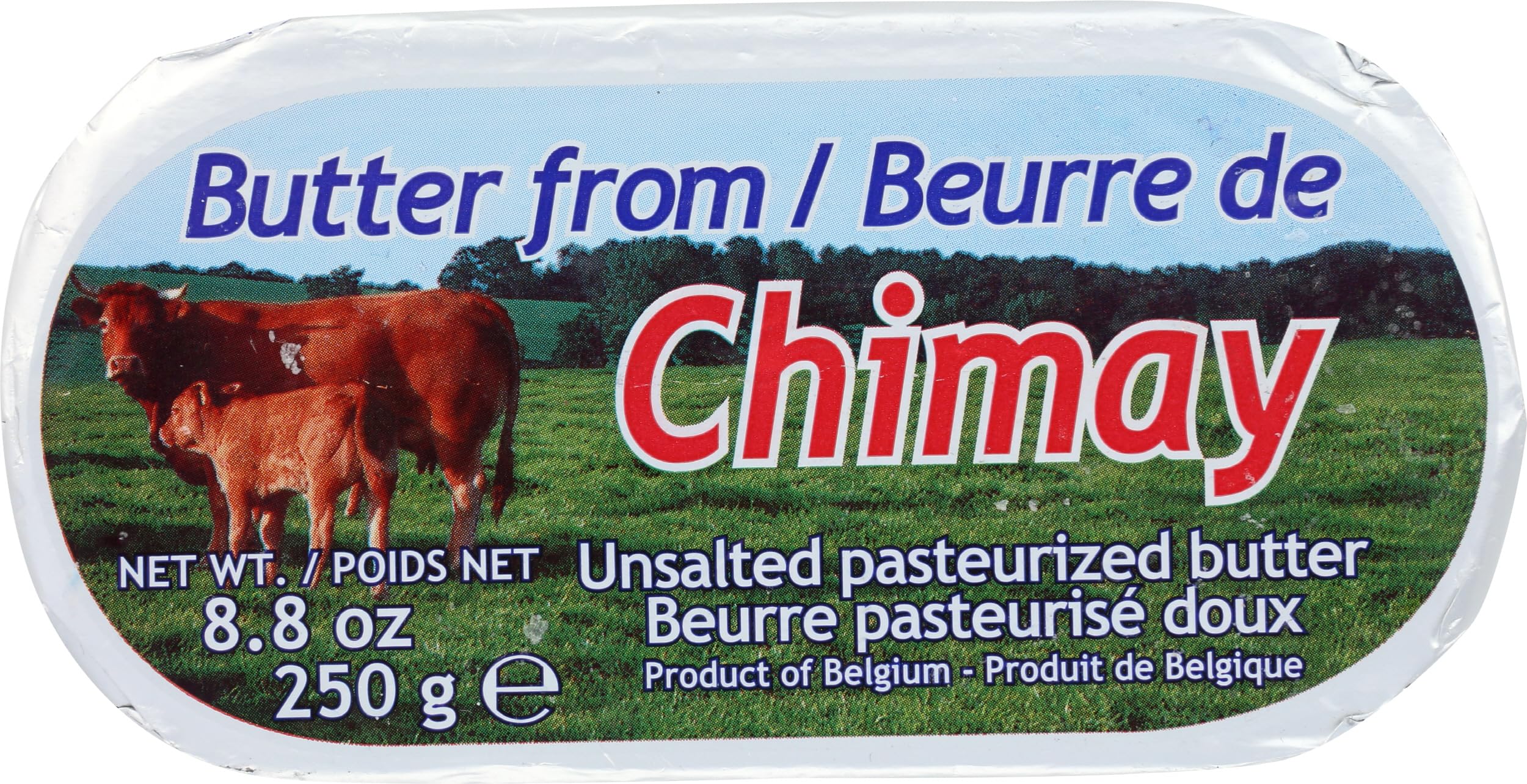 Chimay Unsalted Pasteurized Butter, 8.8 OZ