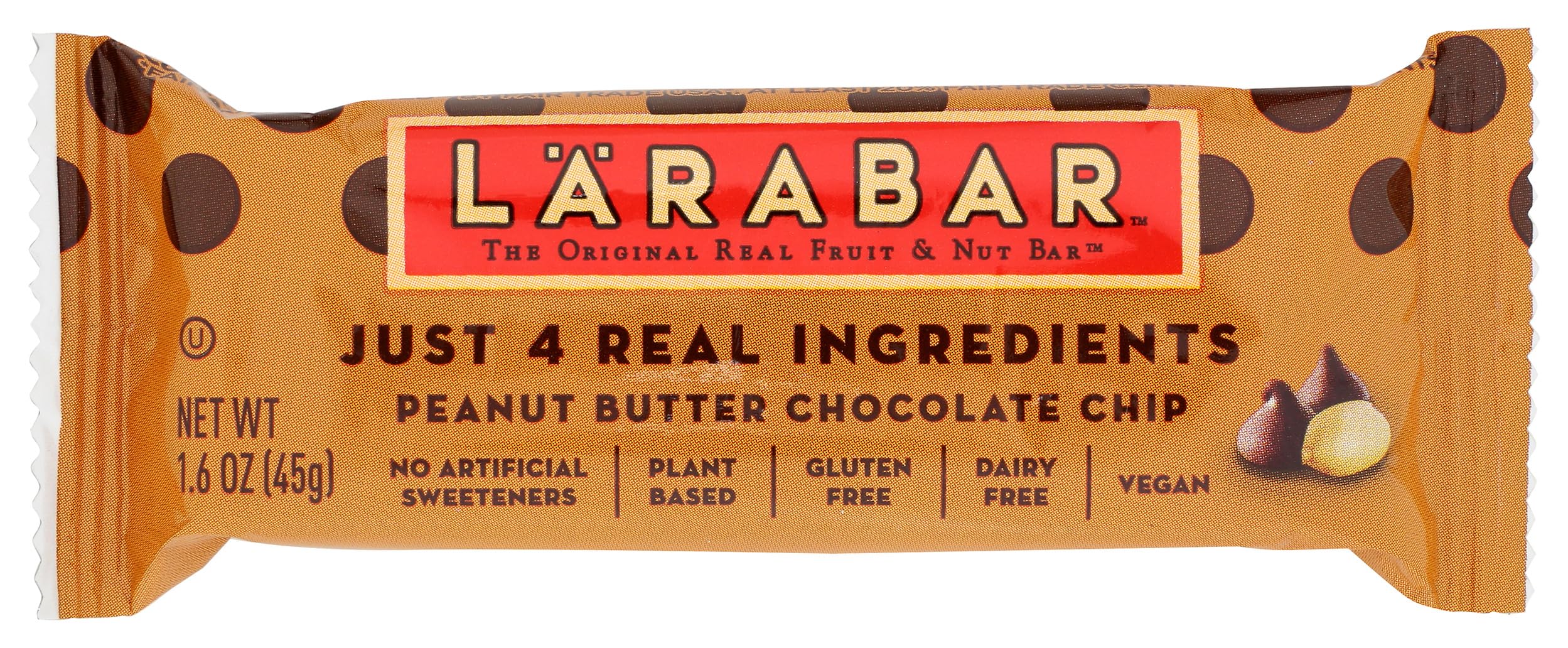 Larabar, Peanut Butter Chocolate Chip Bar, 1.6 Ounce