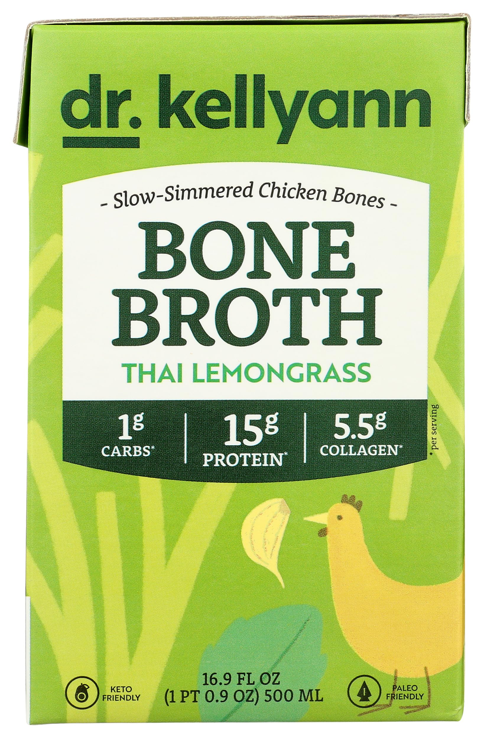 Bone Broth Thai Lemongrass, 16.9 Ounce